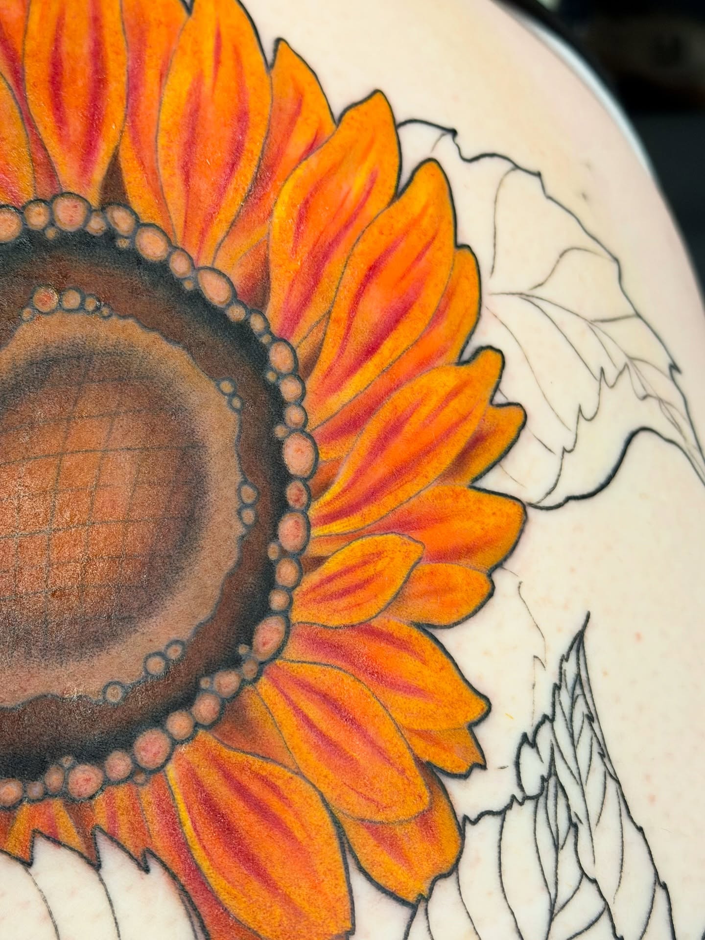 Tattoo by @sierrce — dotwork