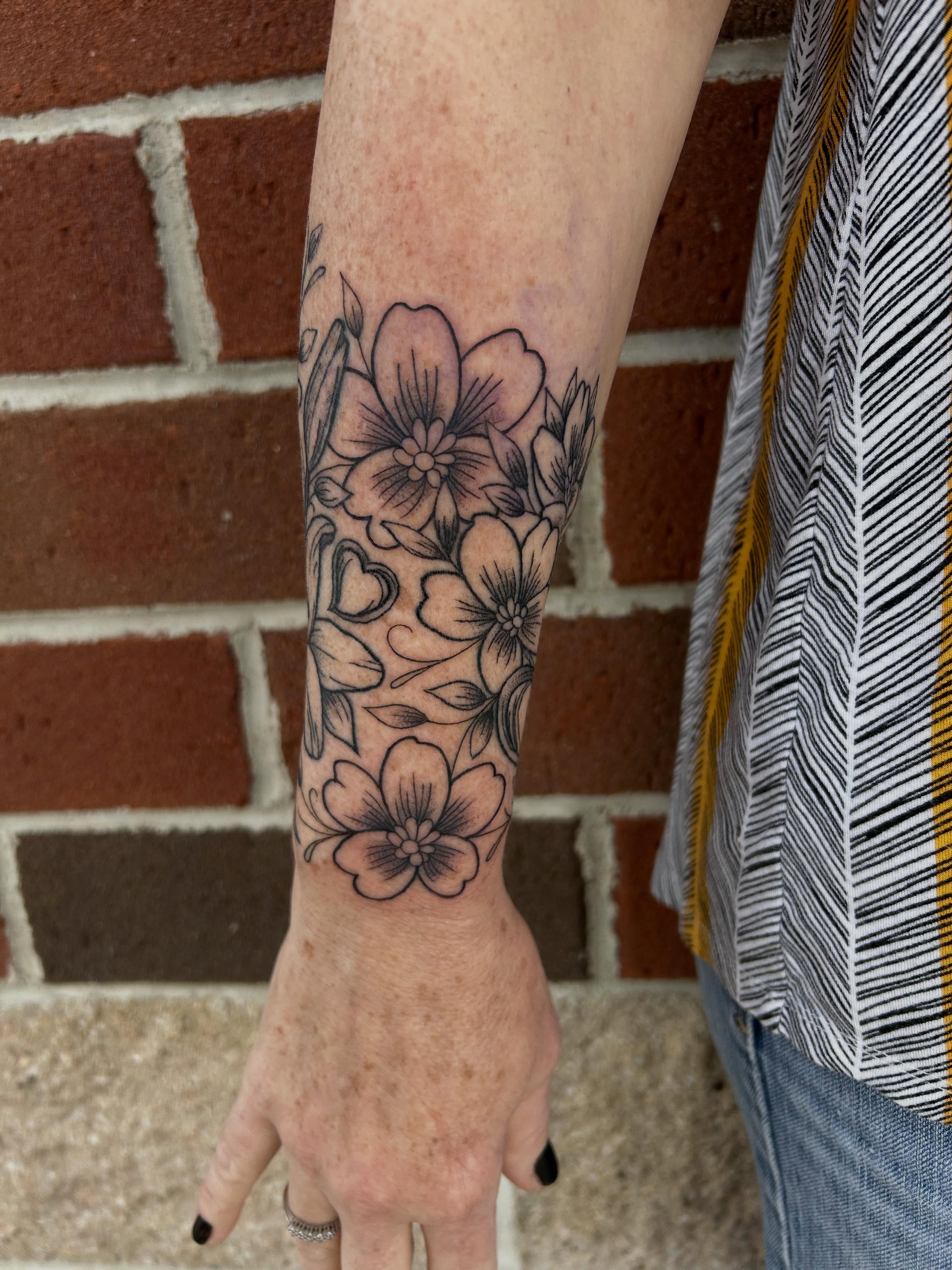 Tattoo by @chammertattoos — black_and_grey