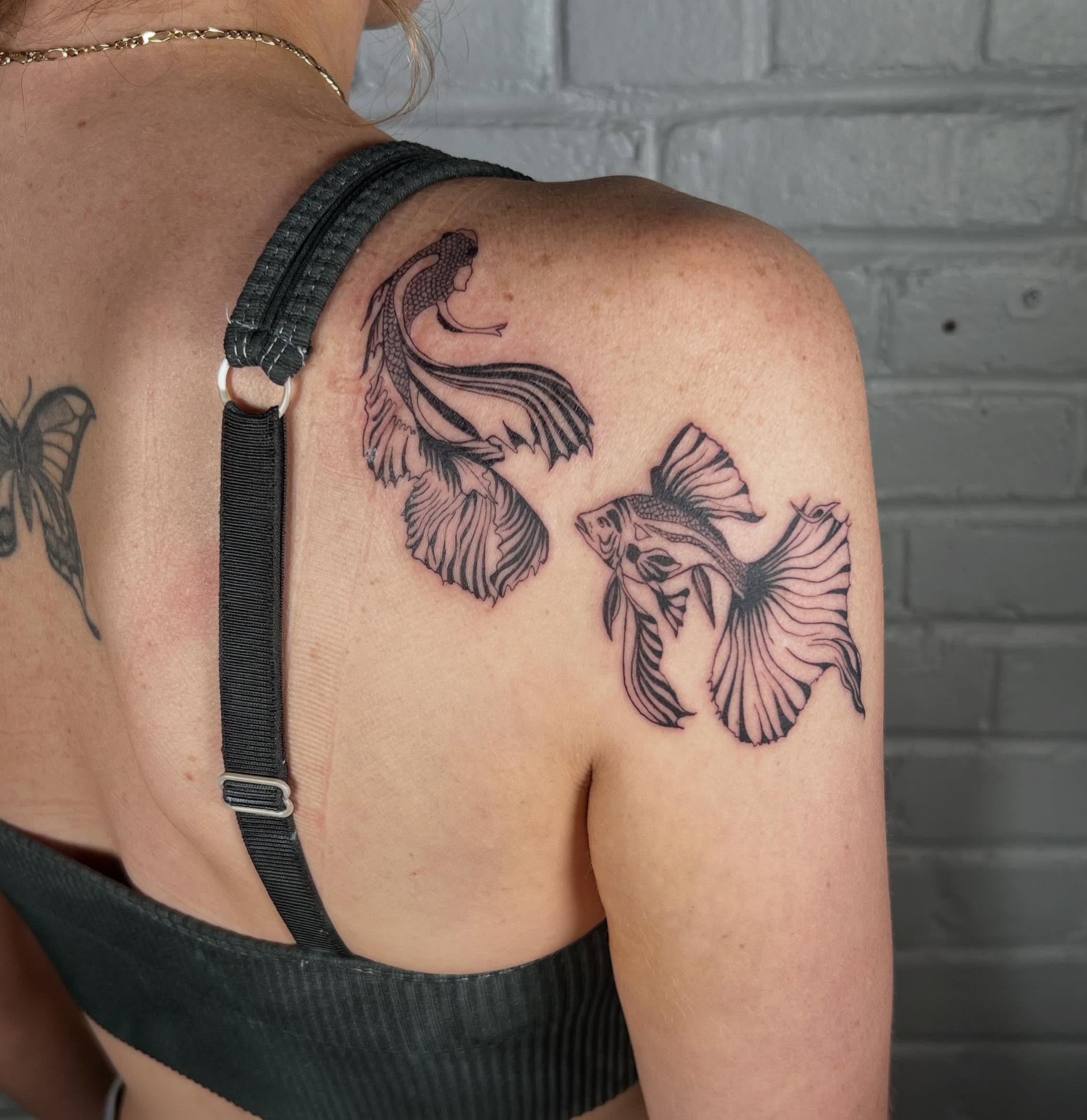 Tattoo by @aldentetattoo — black_and_grey