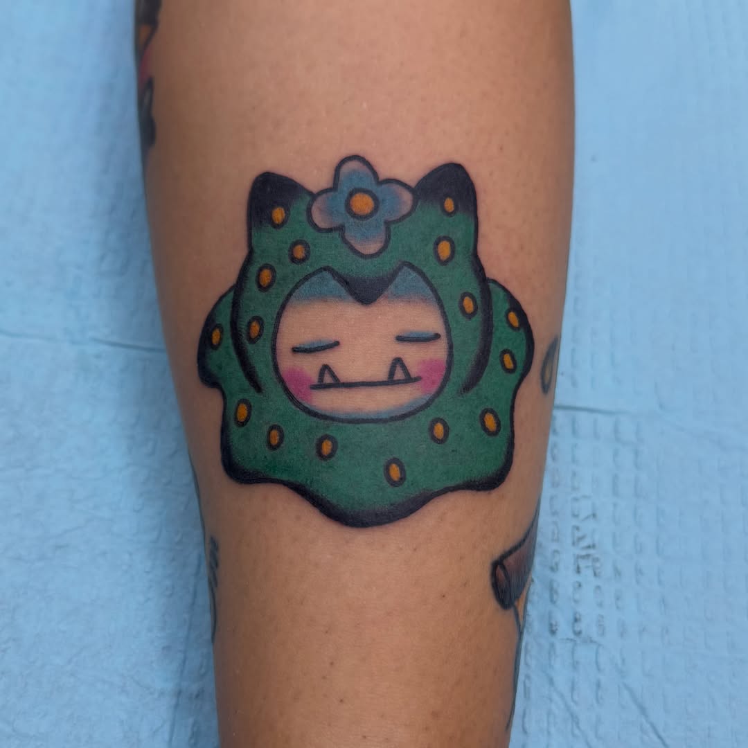 Cat dotwork tattoo on the forearm by Carl Testi