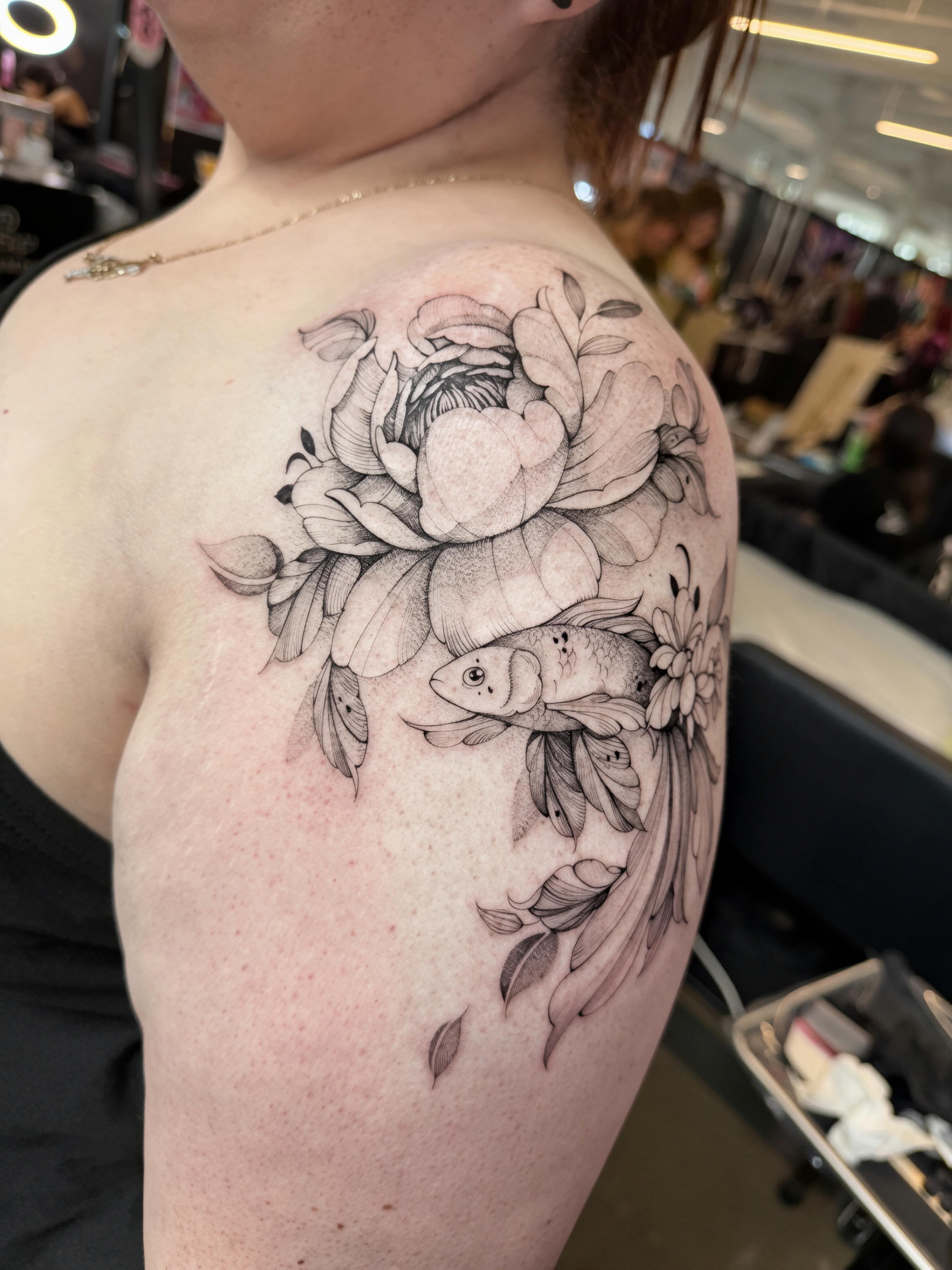 Tattoo by @allisson.lestudion20 — black_and_grey, realism