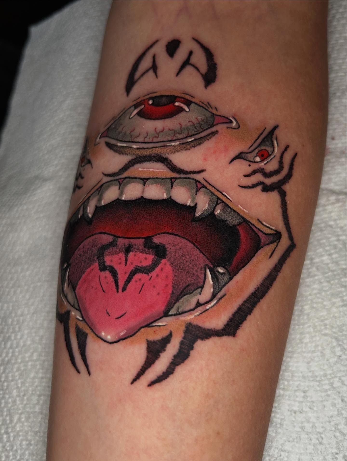Tattoo by @skeletonkeytattoos — american_traditional
