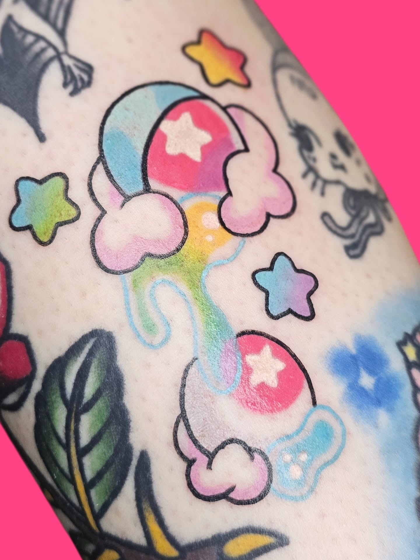 Tattoo by @bee.rose_tattoo — new_school, illustrative