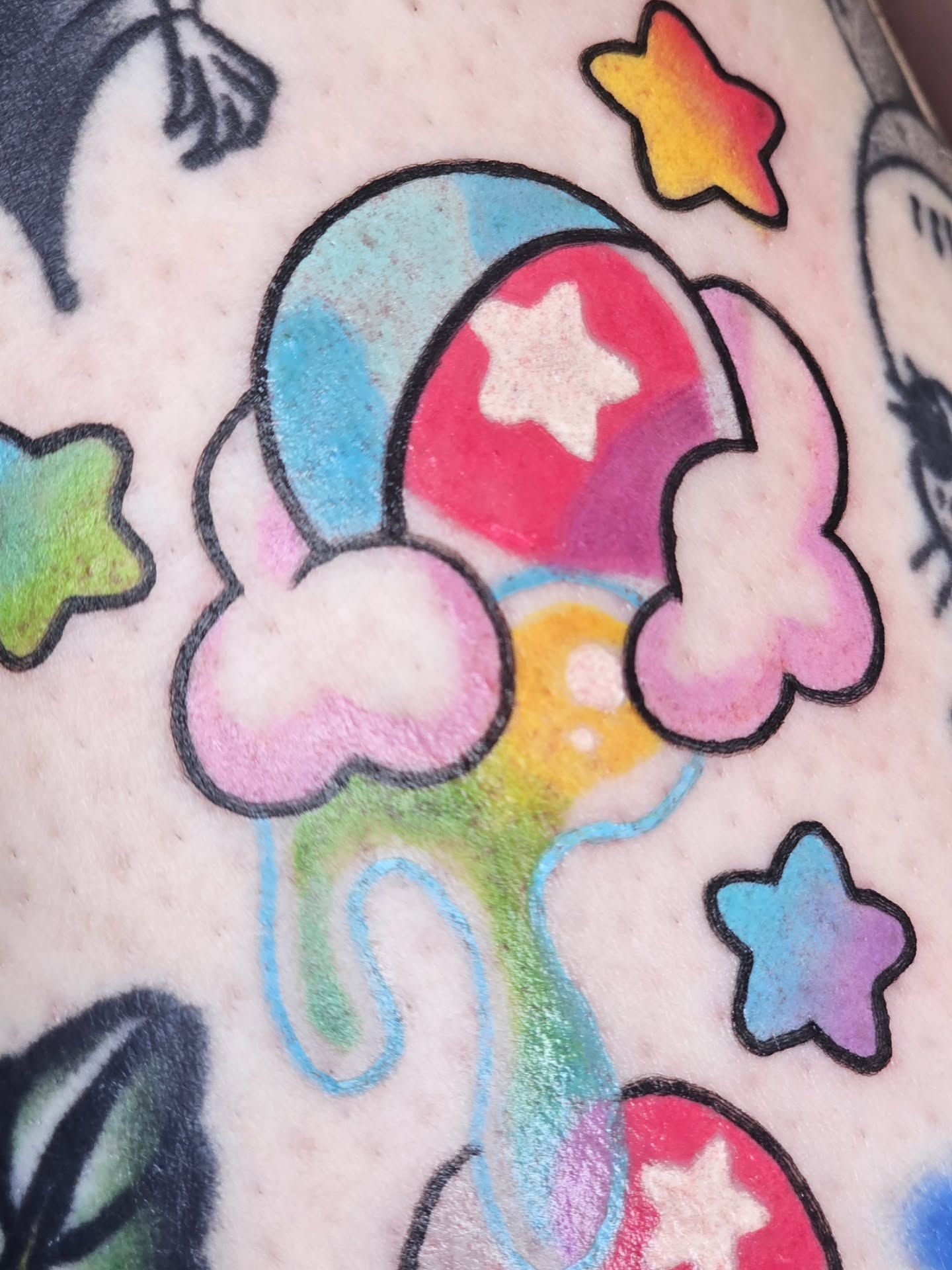 Tattoo by @bee.rose_tattoo — new_school, watercolor