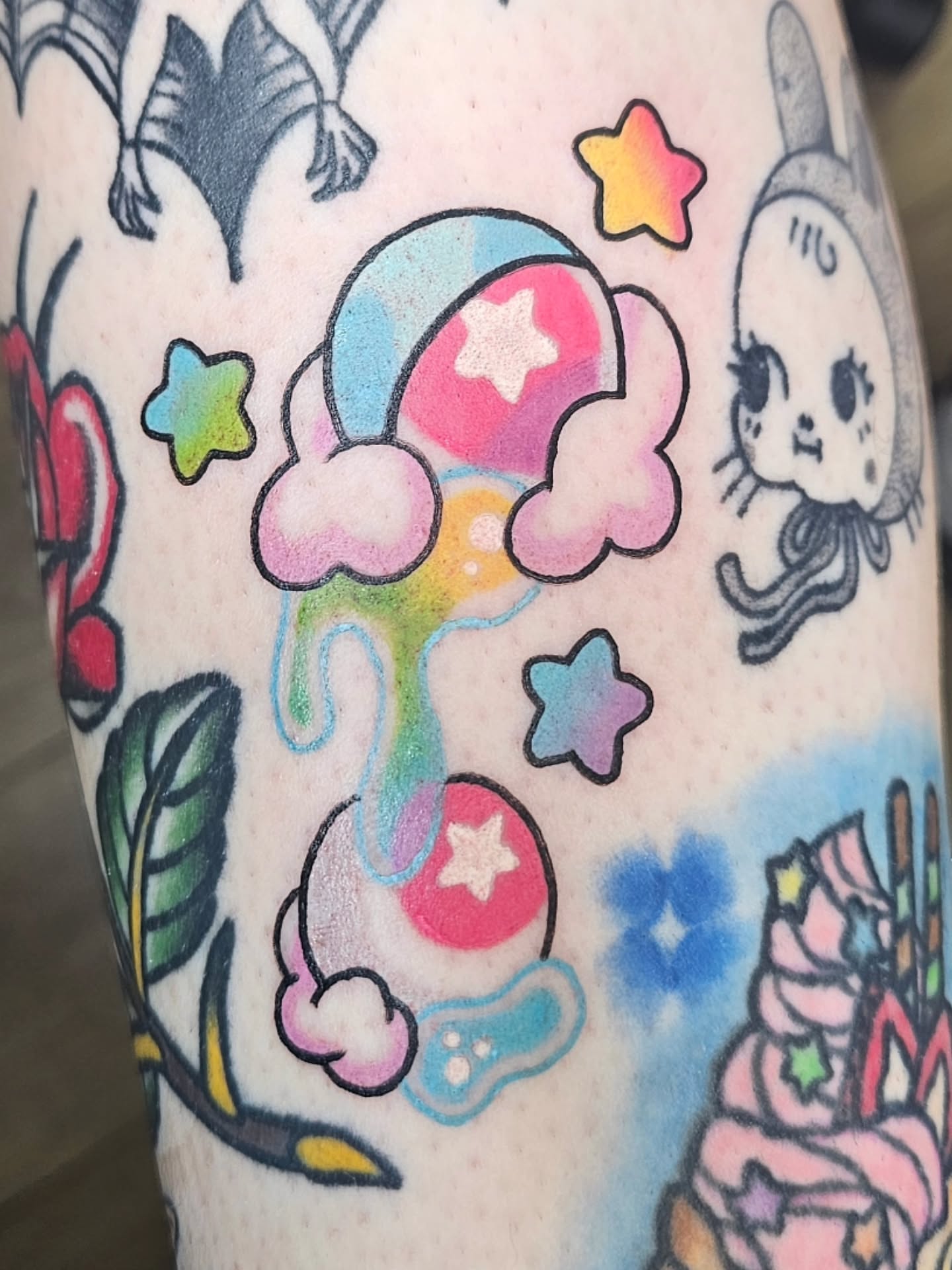 Tattoo by @bee.rose_tattoo — new_school, illustrative