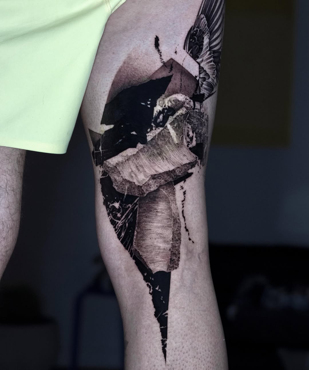 Tattoo by @profet_ink — black_and_grey, realism
