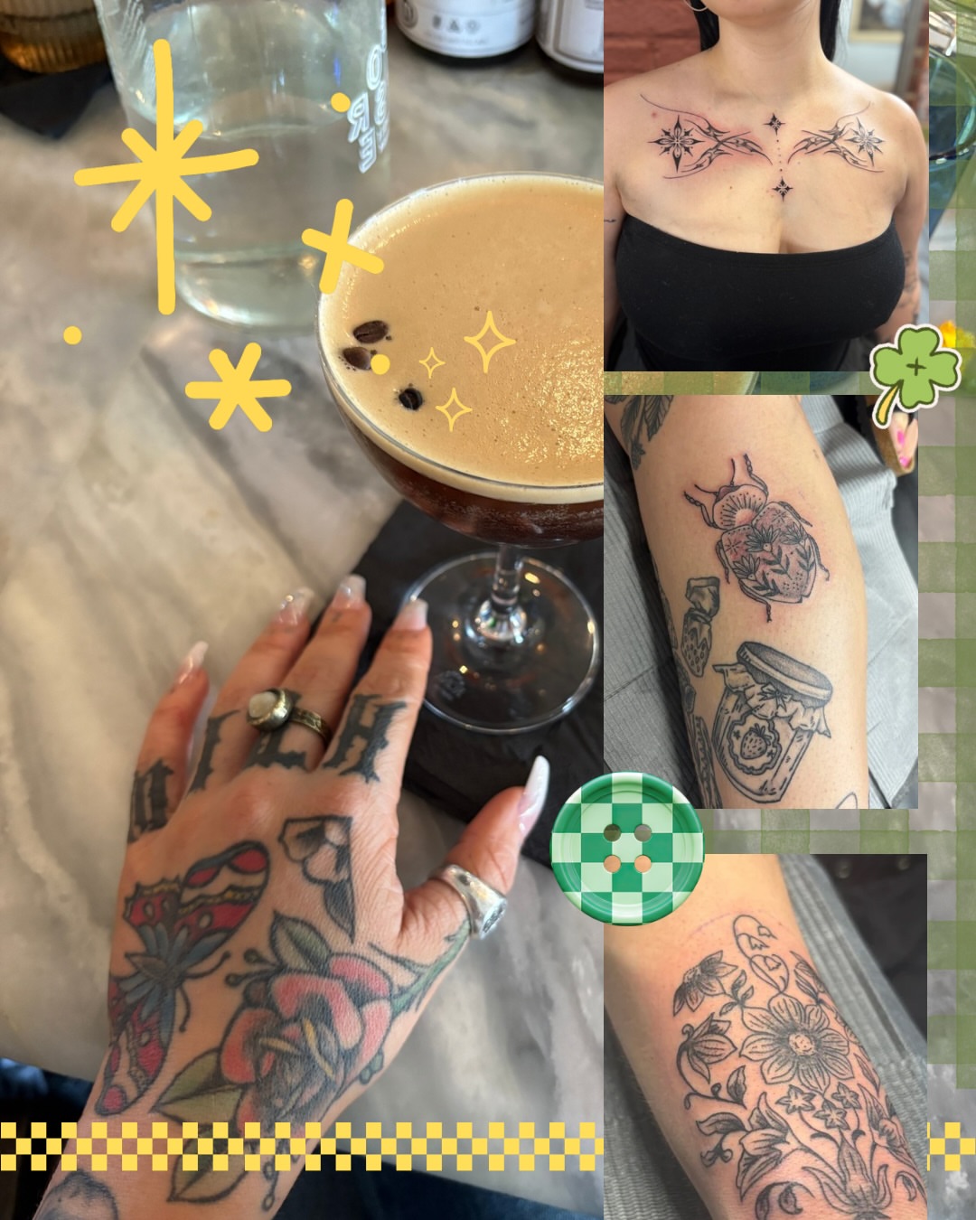 Floral bouquet black and grey tattoo on the upper arm by Casey - Tattooer, Salem, Massachusetts
