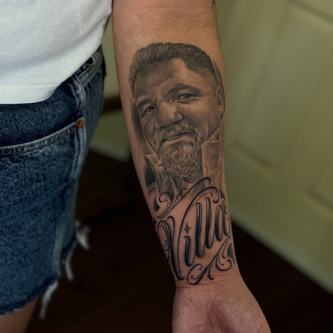 Tattoo by @babygirltat2 β realism, lettering_script