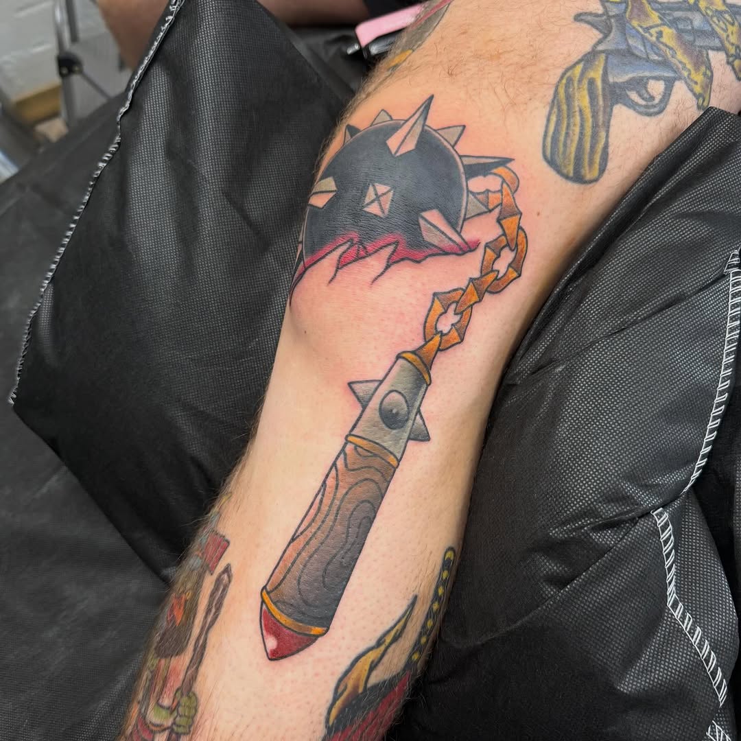 Tattoo by @matthattaway β new_school