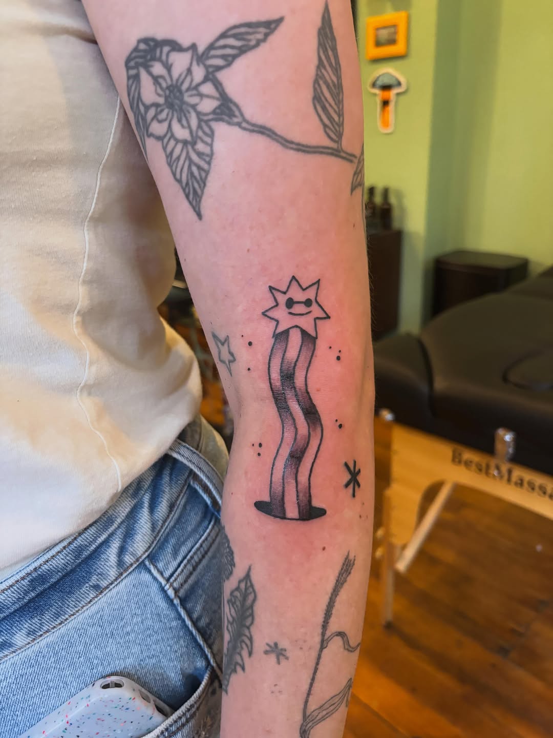Tattoo by @easy_peezy_pokes — ignorant, black_and_grey