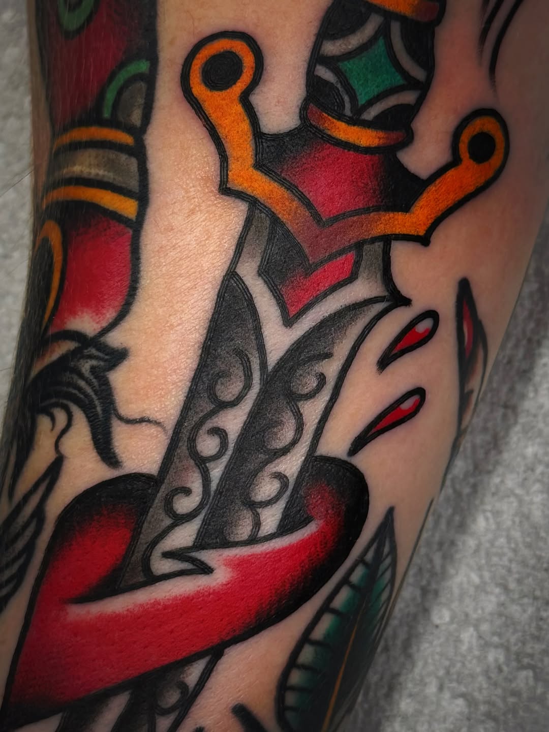 Tattoo by @mikey_ratt — american_traditional