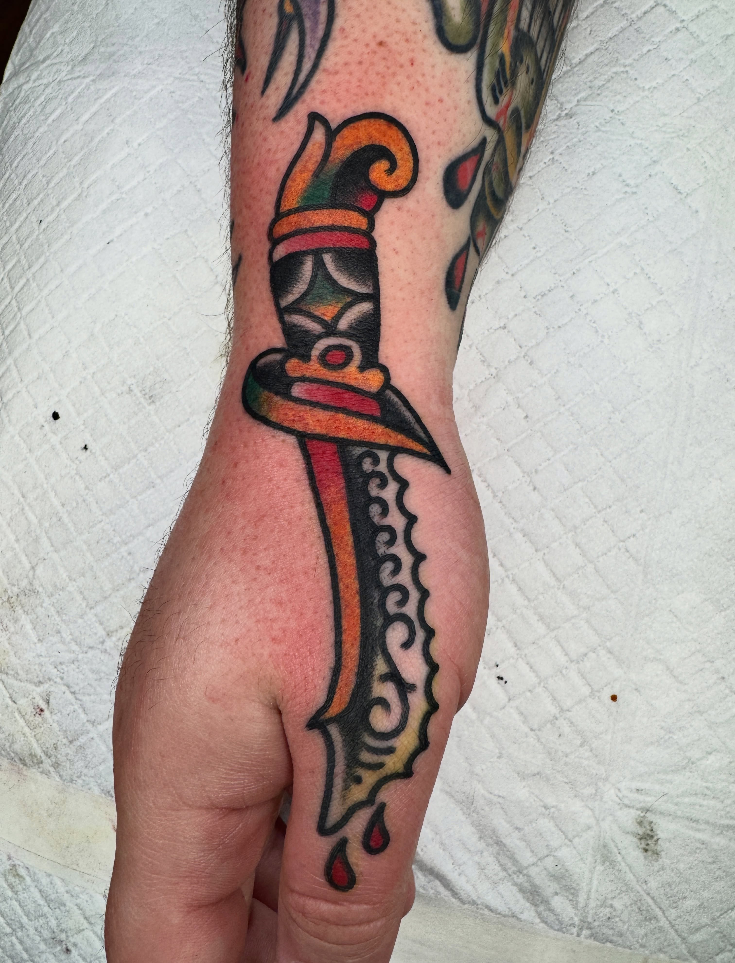 Tattoo by @butchmickle — american_traditional