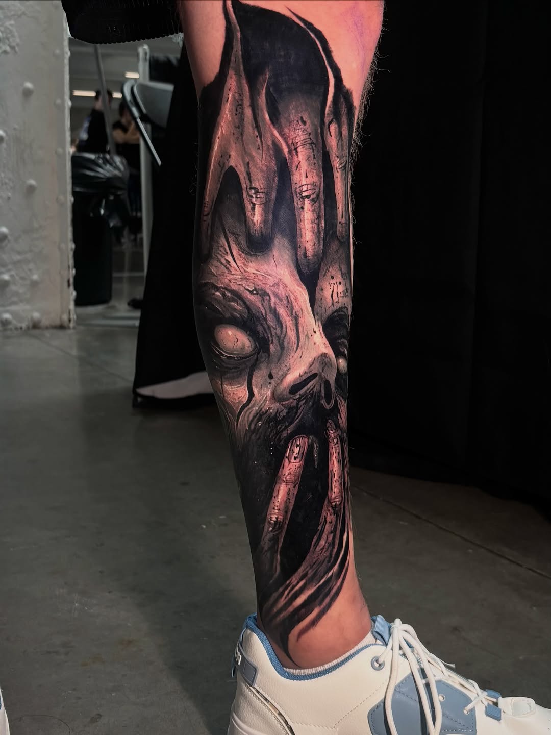 Tattoo by @chrislawtattoos — realism, dark_realism