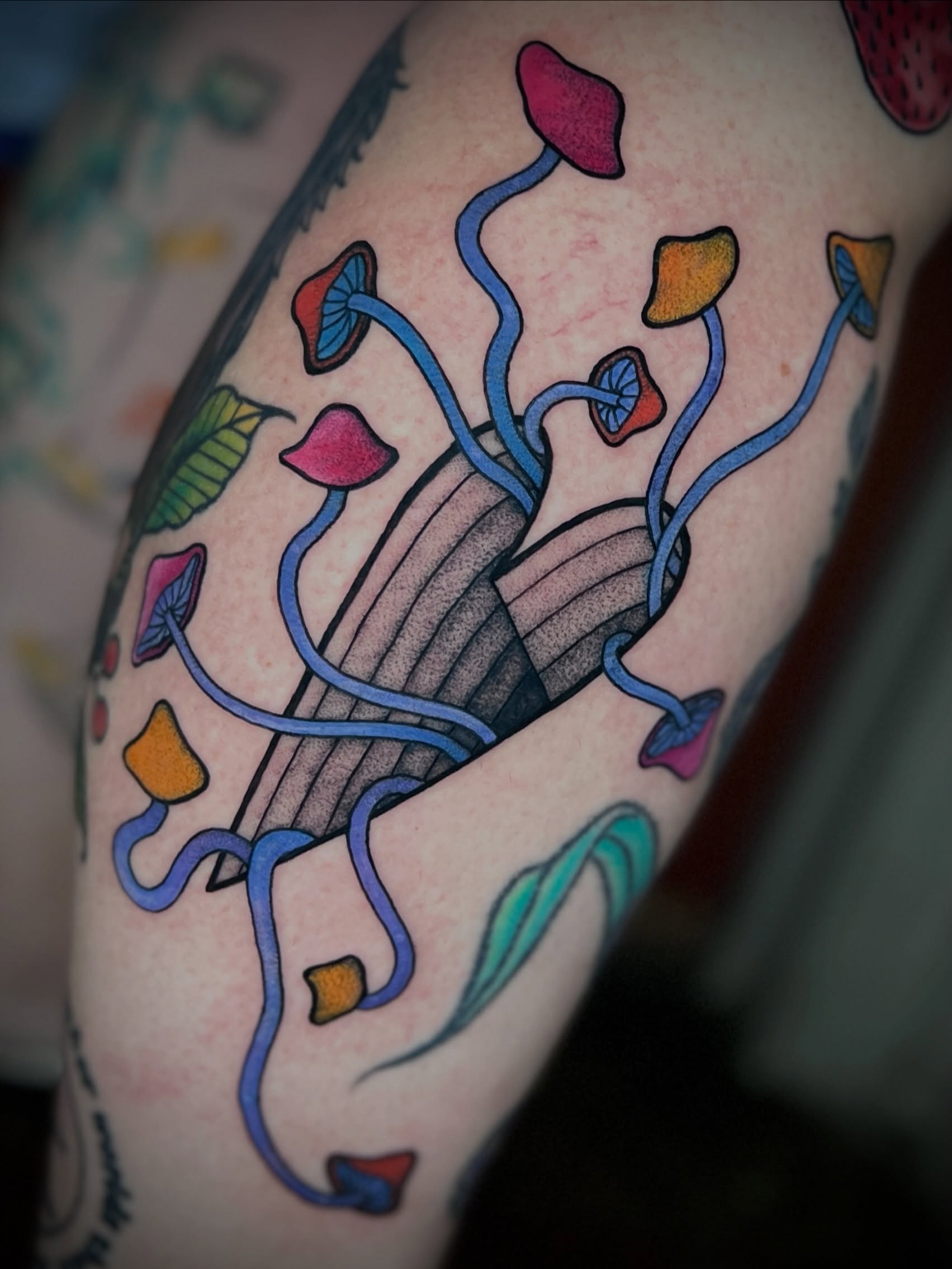 Tattoo by @patakota_ — dotwork