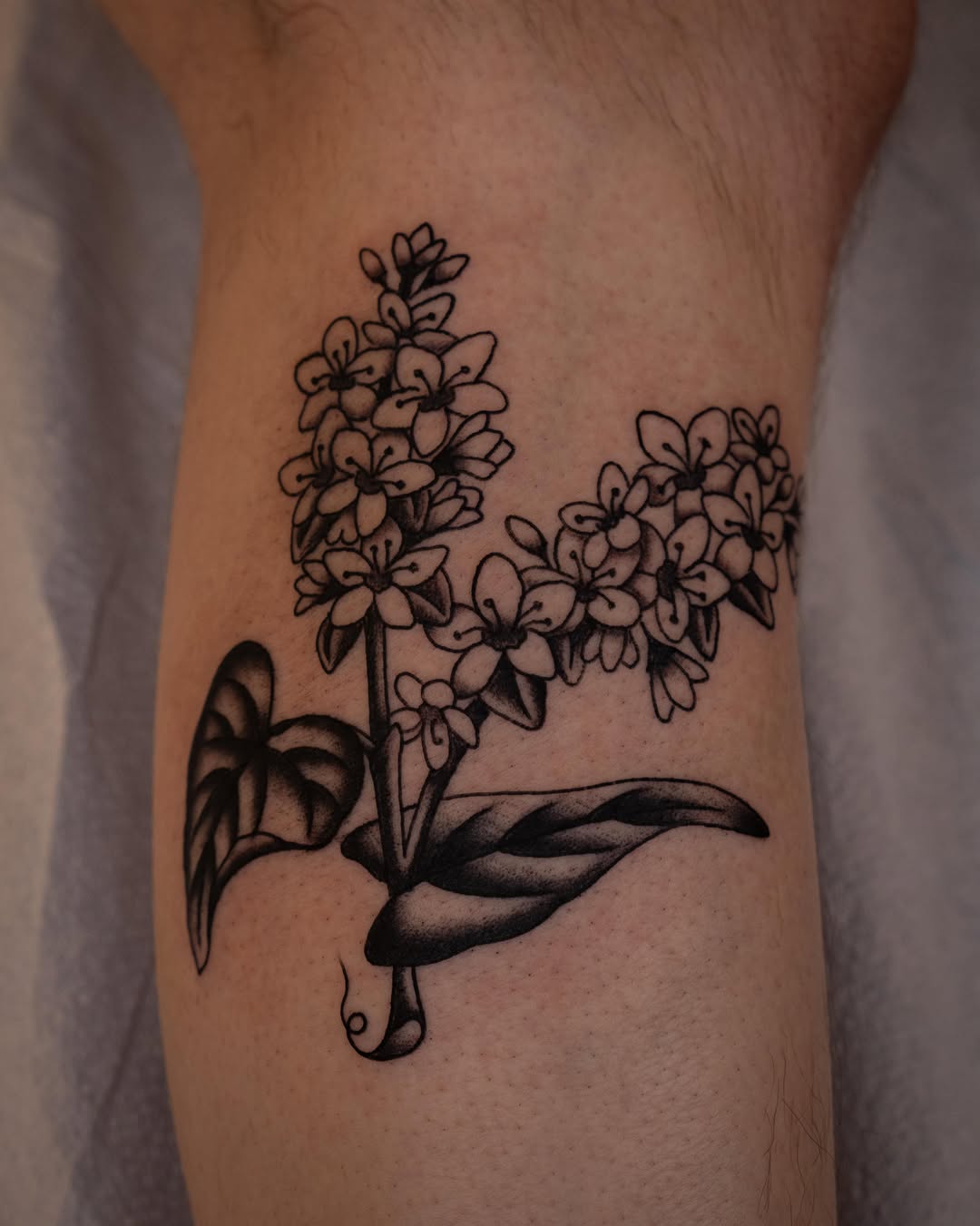 Tattoo by @justinrakowskitattoo — black_and_grey, fine_line
