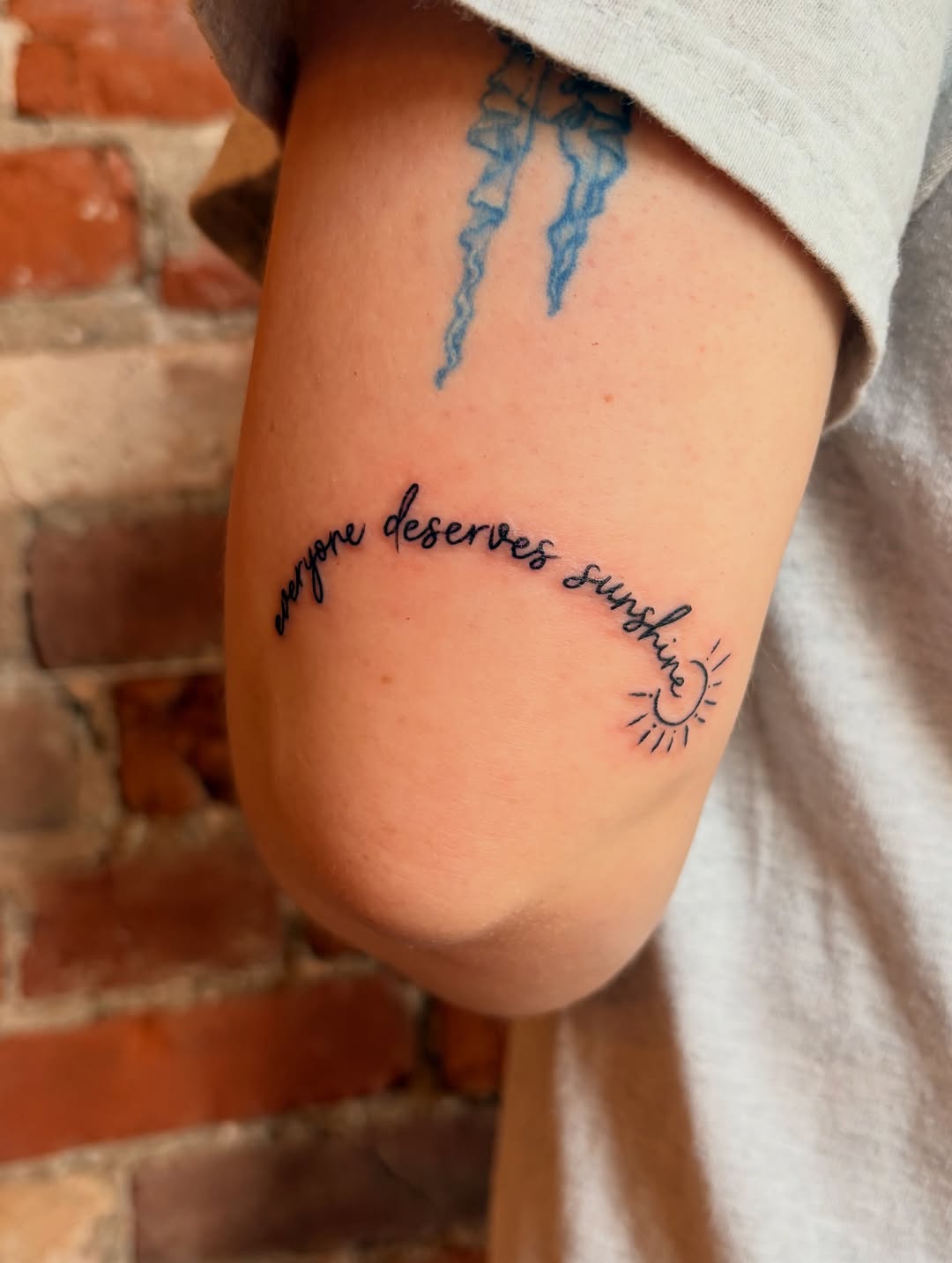 Tattoo by @jenozart — lettering_script, fine_line