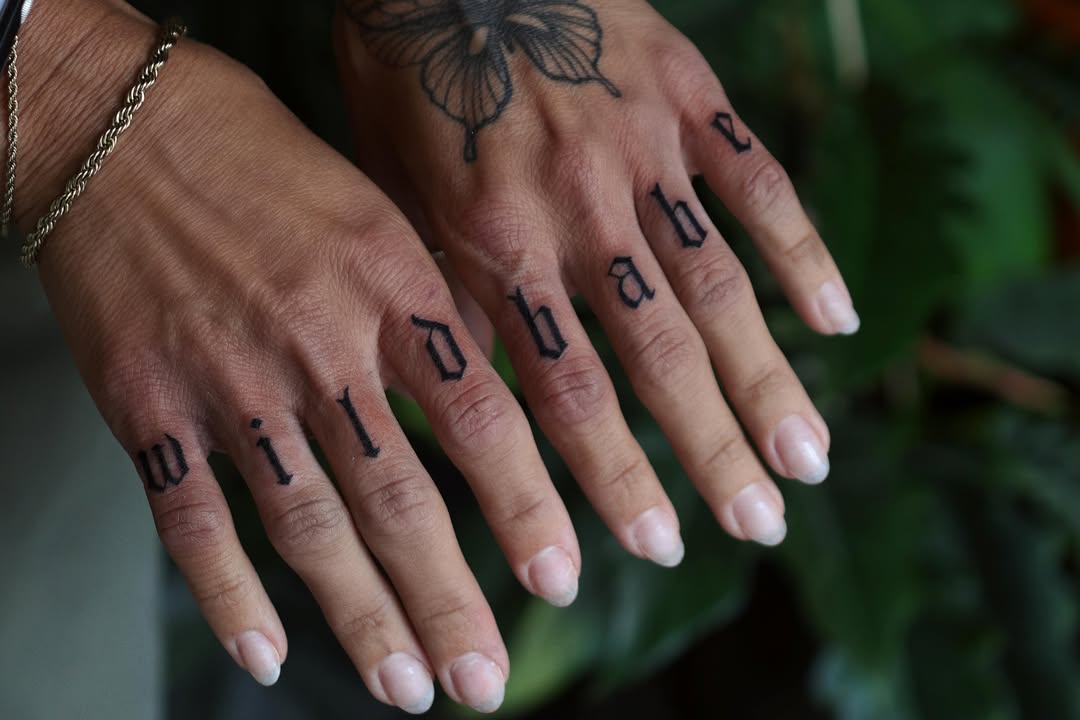 Tattoo by @randatattoos β lettering_script