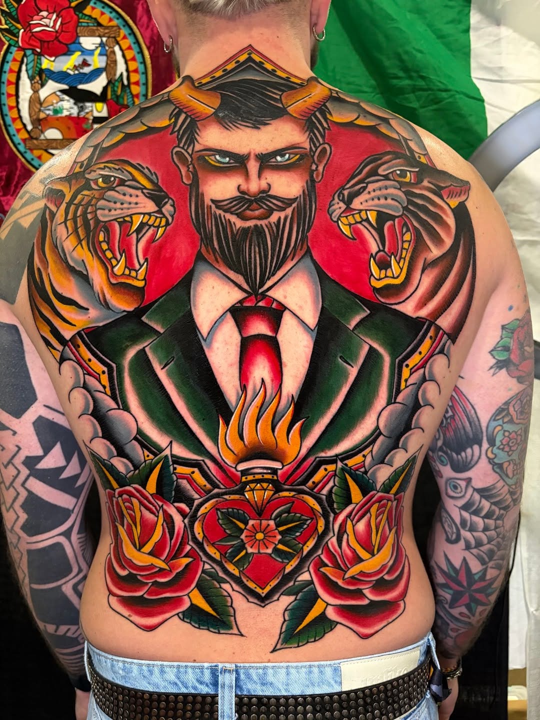 Tattoo by @pennyboy_tattooartist — american_traditional, neo_traditional