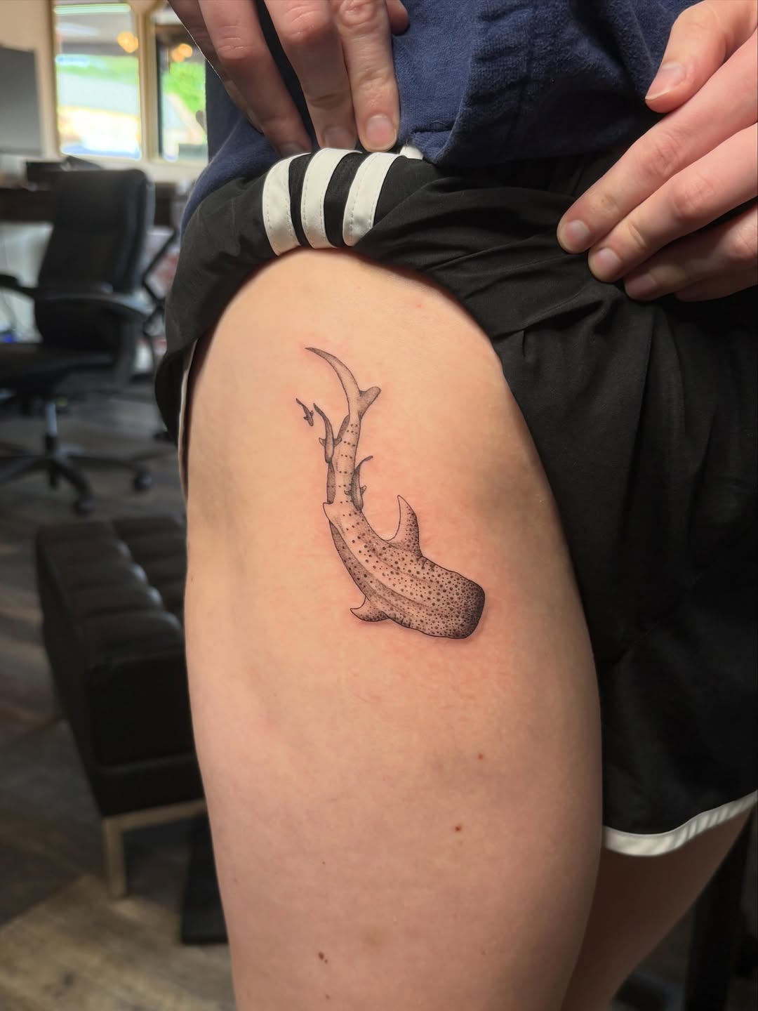 Tattoo by @tattoosbytessa — black_and_grey, realism