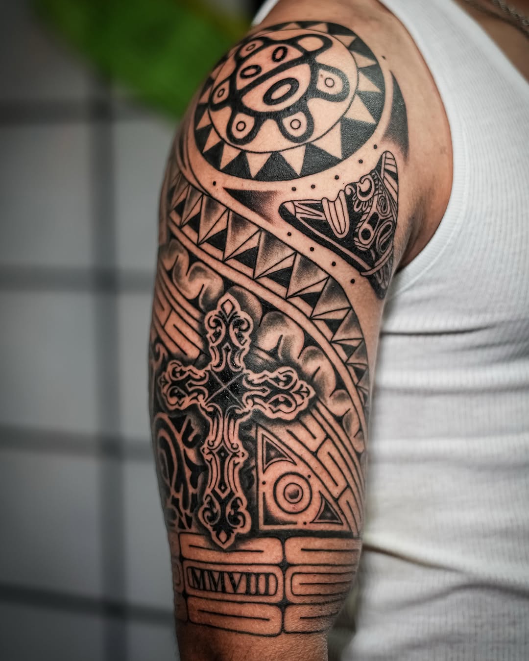 Tattoo by @redtaina.ink β tribal