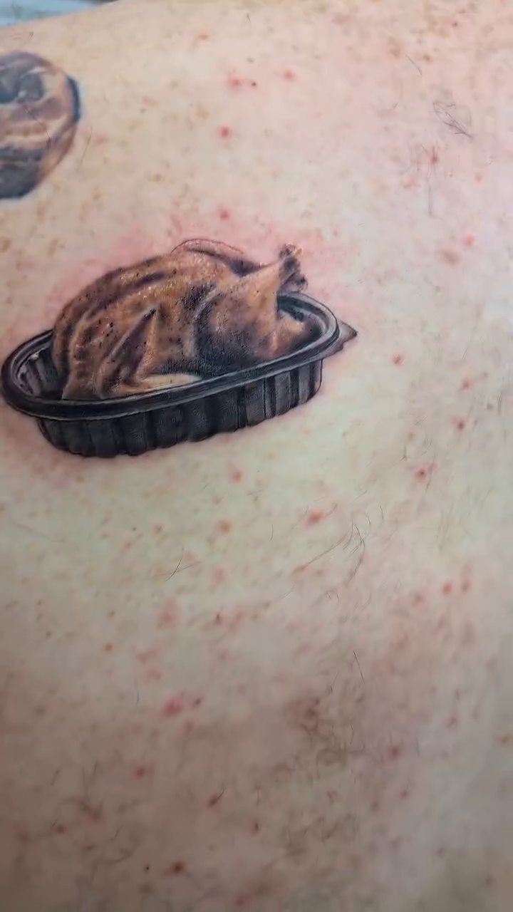 Tattoo by @yourferalfriend — realism, black_and_grey