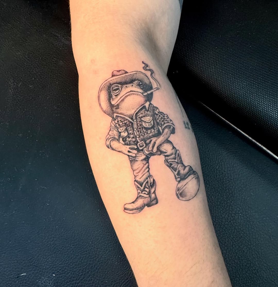 Tattoo by @noonchi_tattoos — realism, black_and_grey