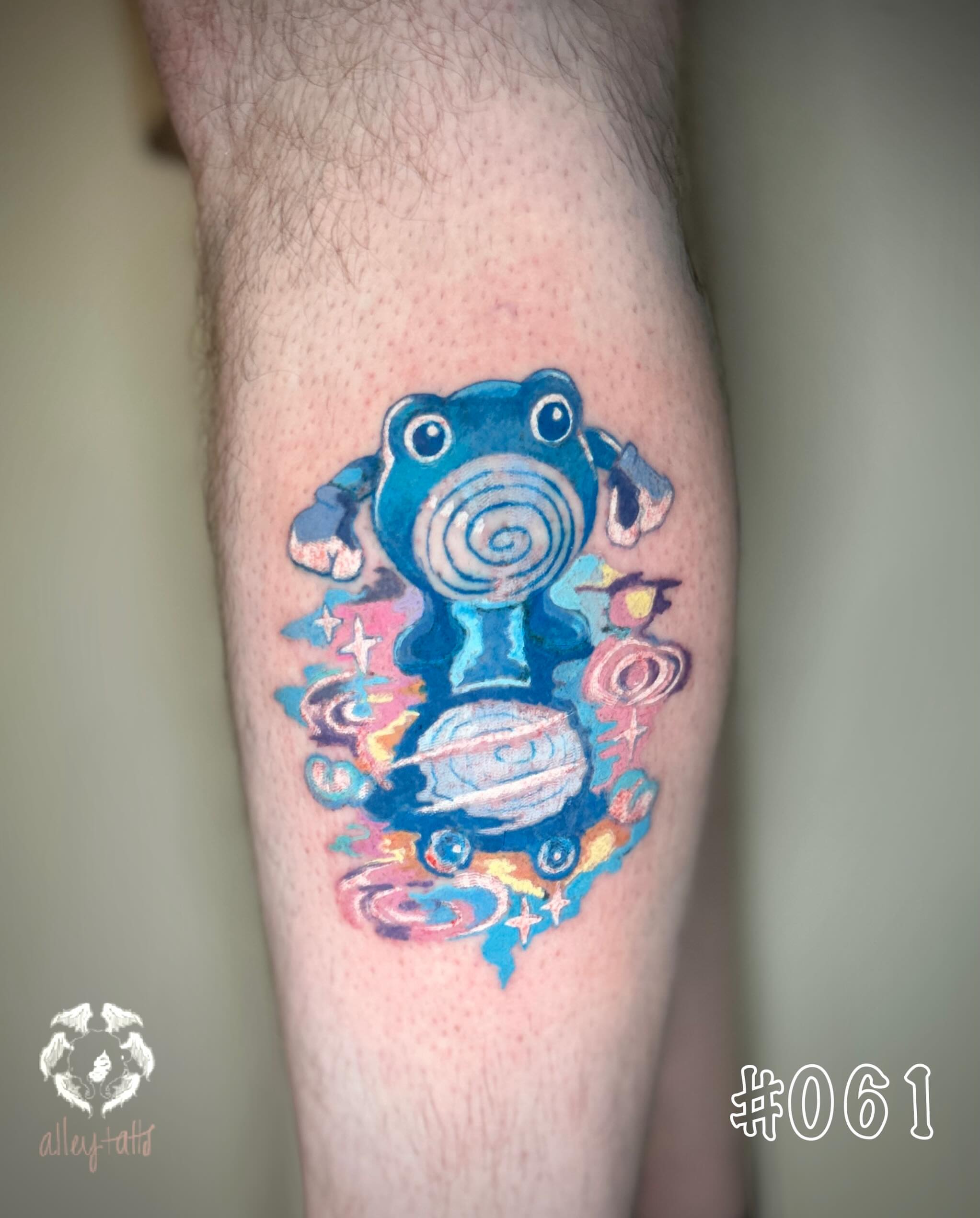 Tattoo by @alleytatts_ — watercolor, illustrative