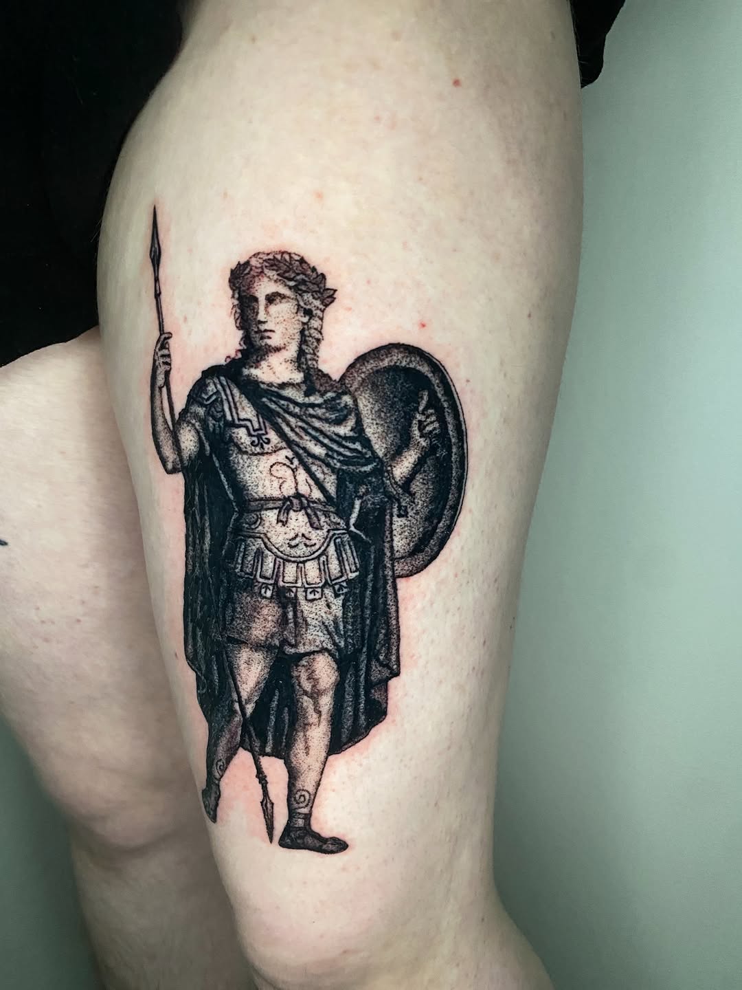Tattoo by @leery.tattoos โ black_and_grey, realism