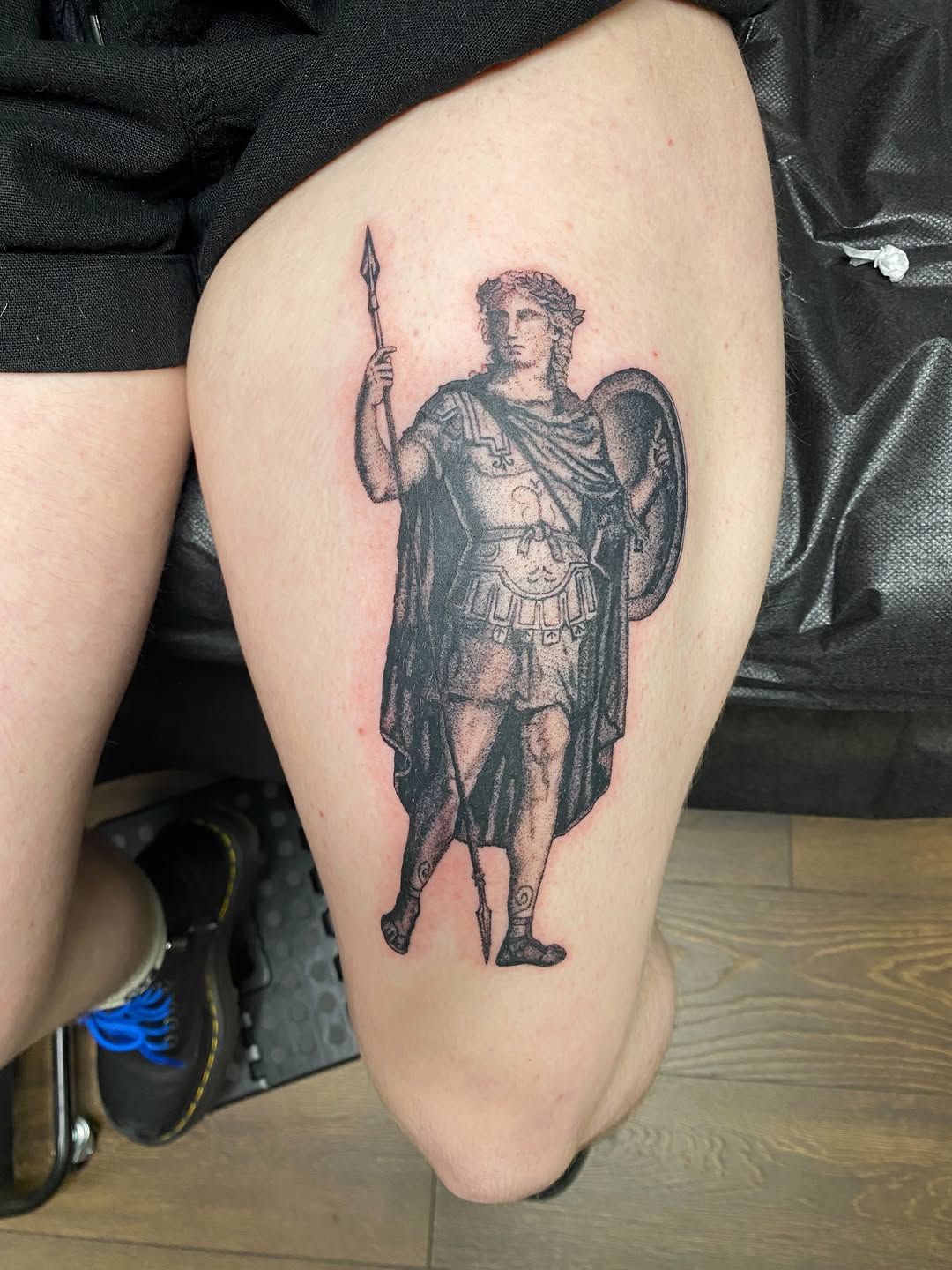 Tattoo by @leery.tattoos โ black_and_grey, realism