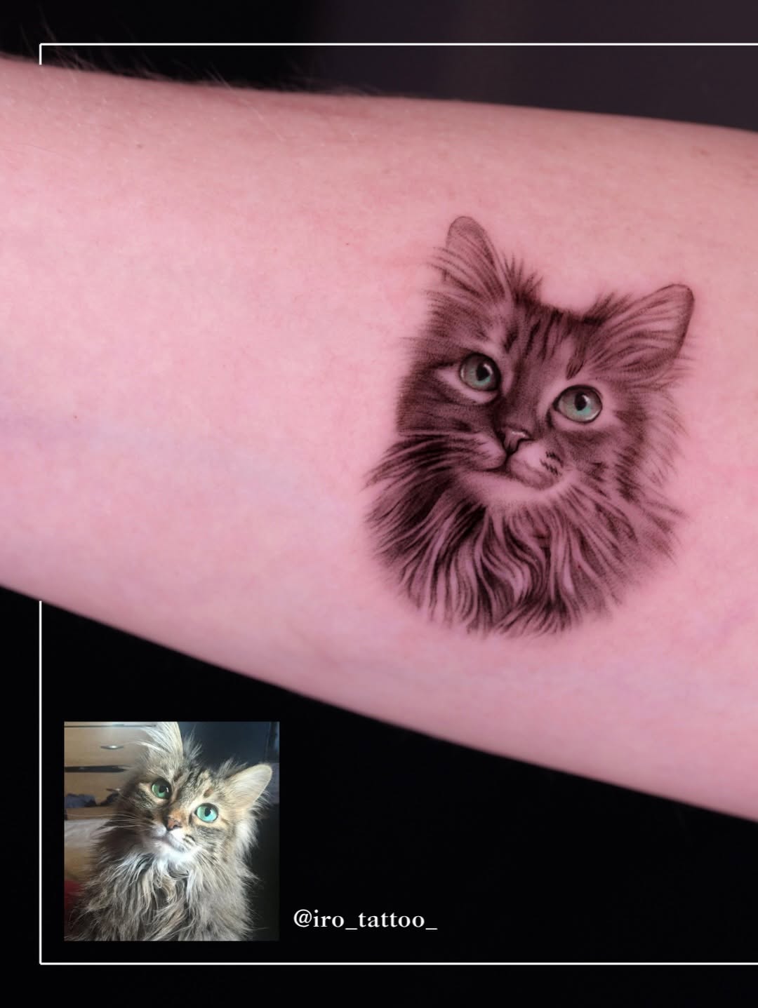 Tattoo by @iro_tattoo_ — realism, black_and_grey