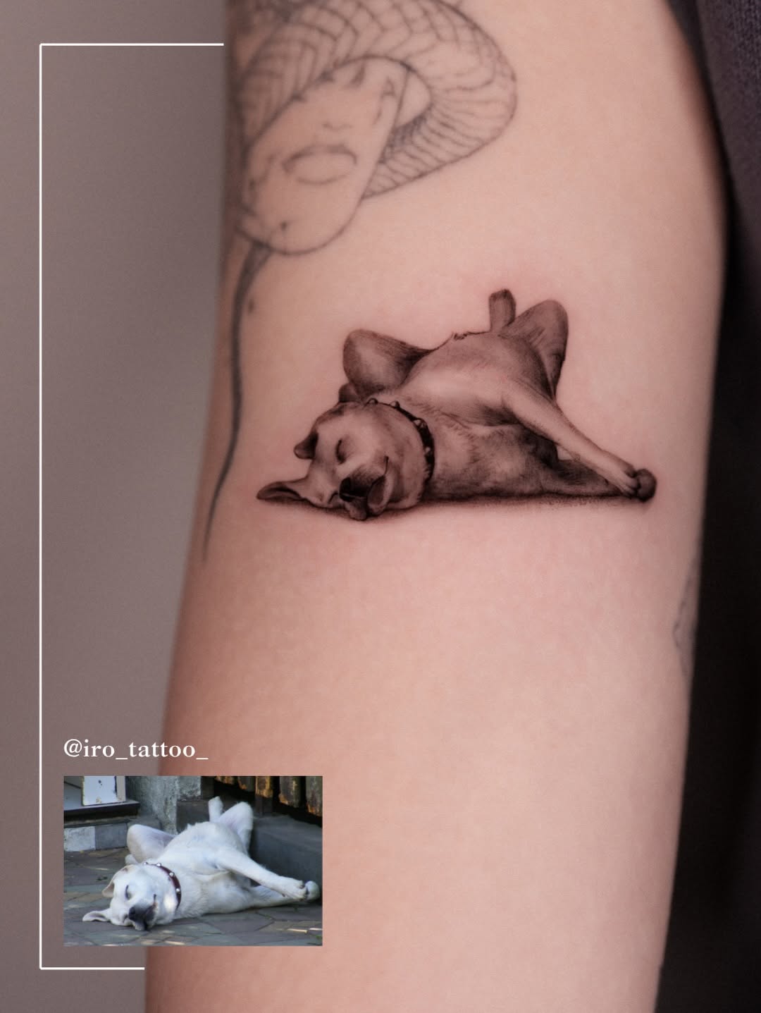 Tattoo by @iro_tattoo_ — realism, black_and_grey
