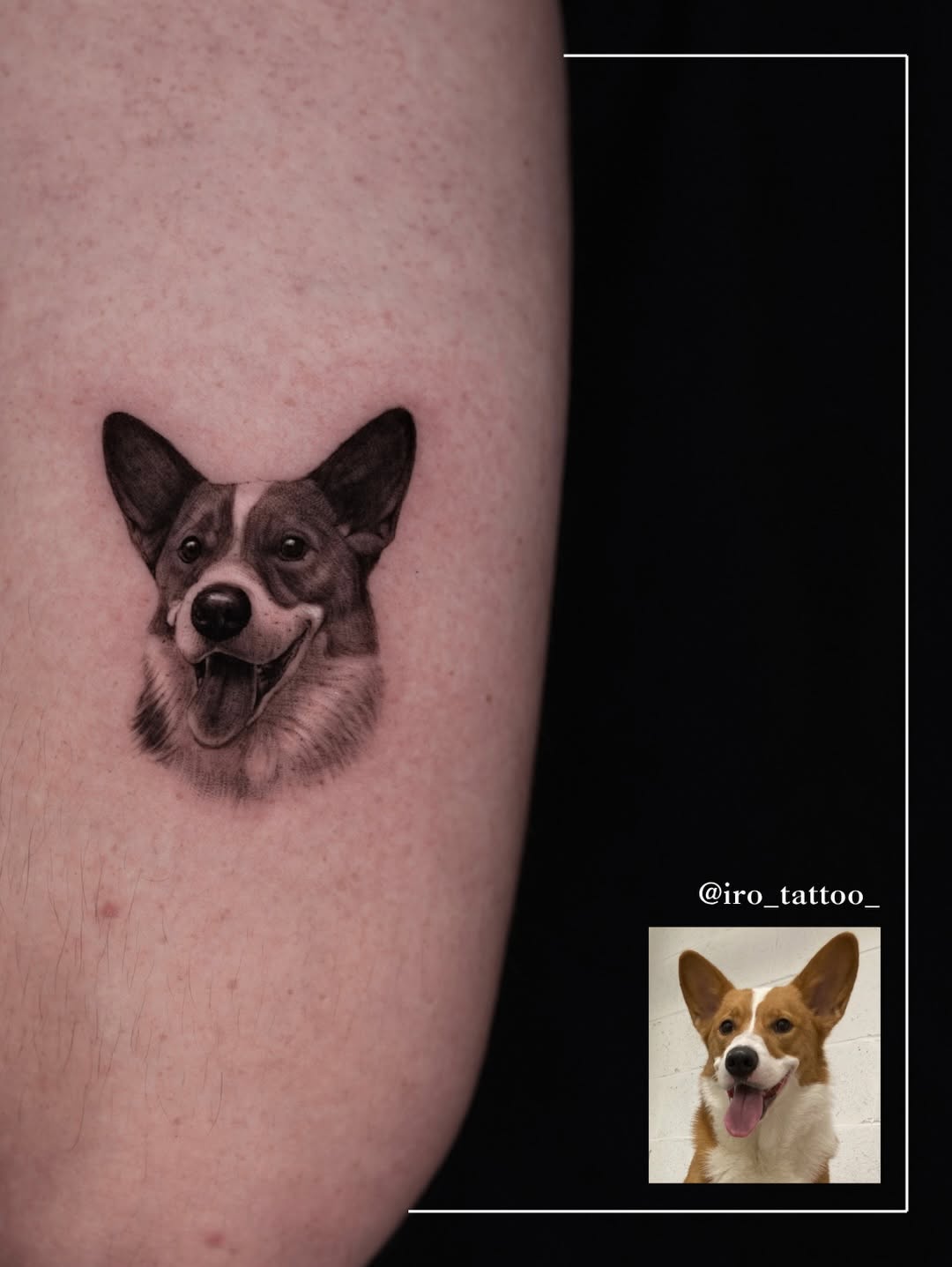 Tattoo by @iro_tattoo_ — realism, black_and_grey