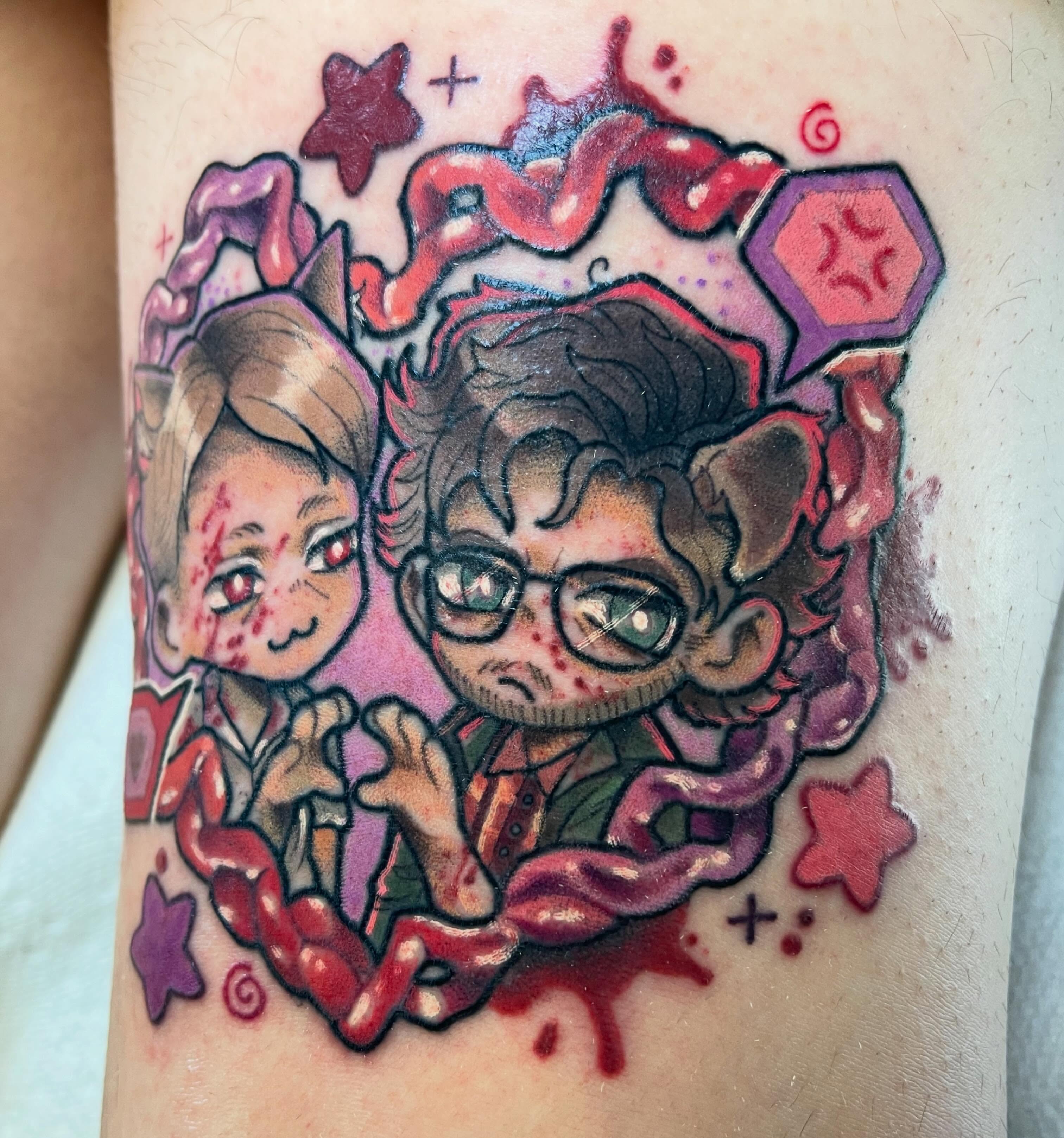 Tattoo by @nervatattoo — anime