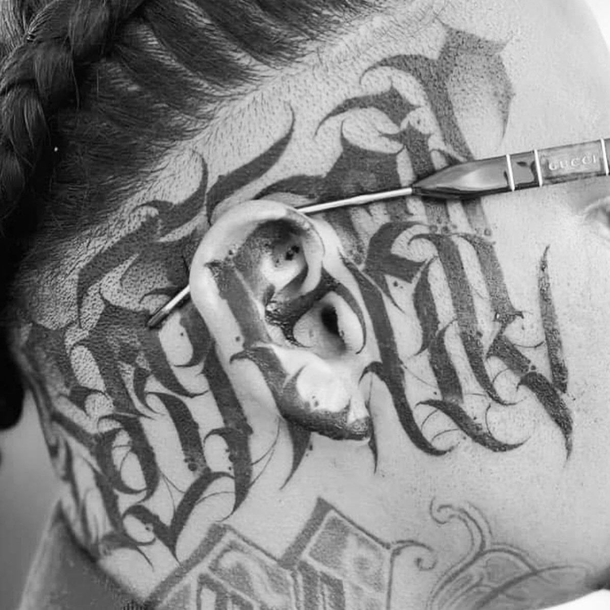 Tattoo by @paul_racks — lettering_script