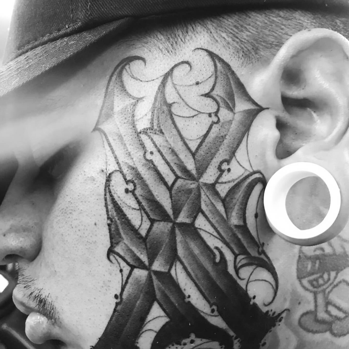 Tattoo by @paul_racks — black_and_grey
