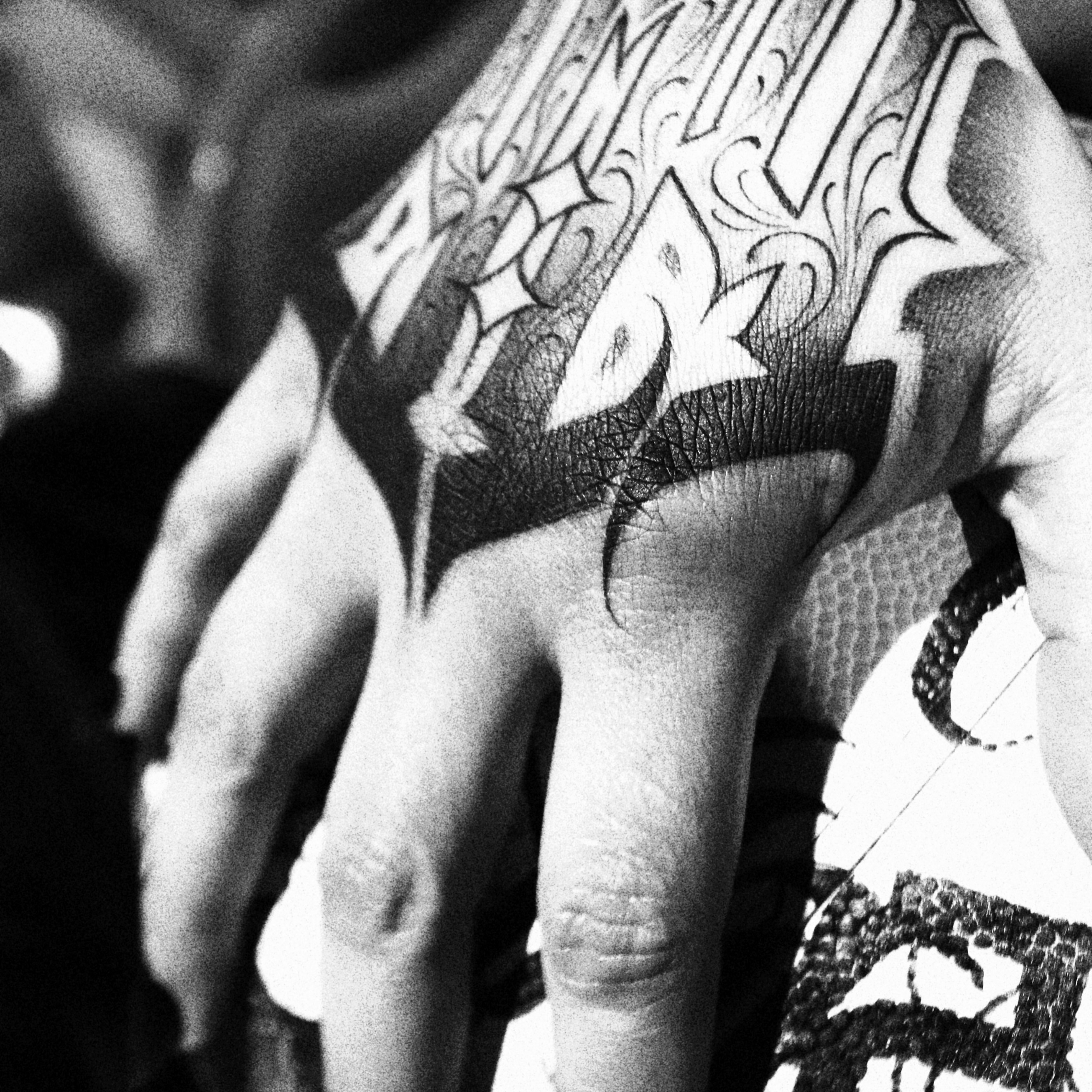Tattoo by @paul_racks — black_and_grey