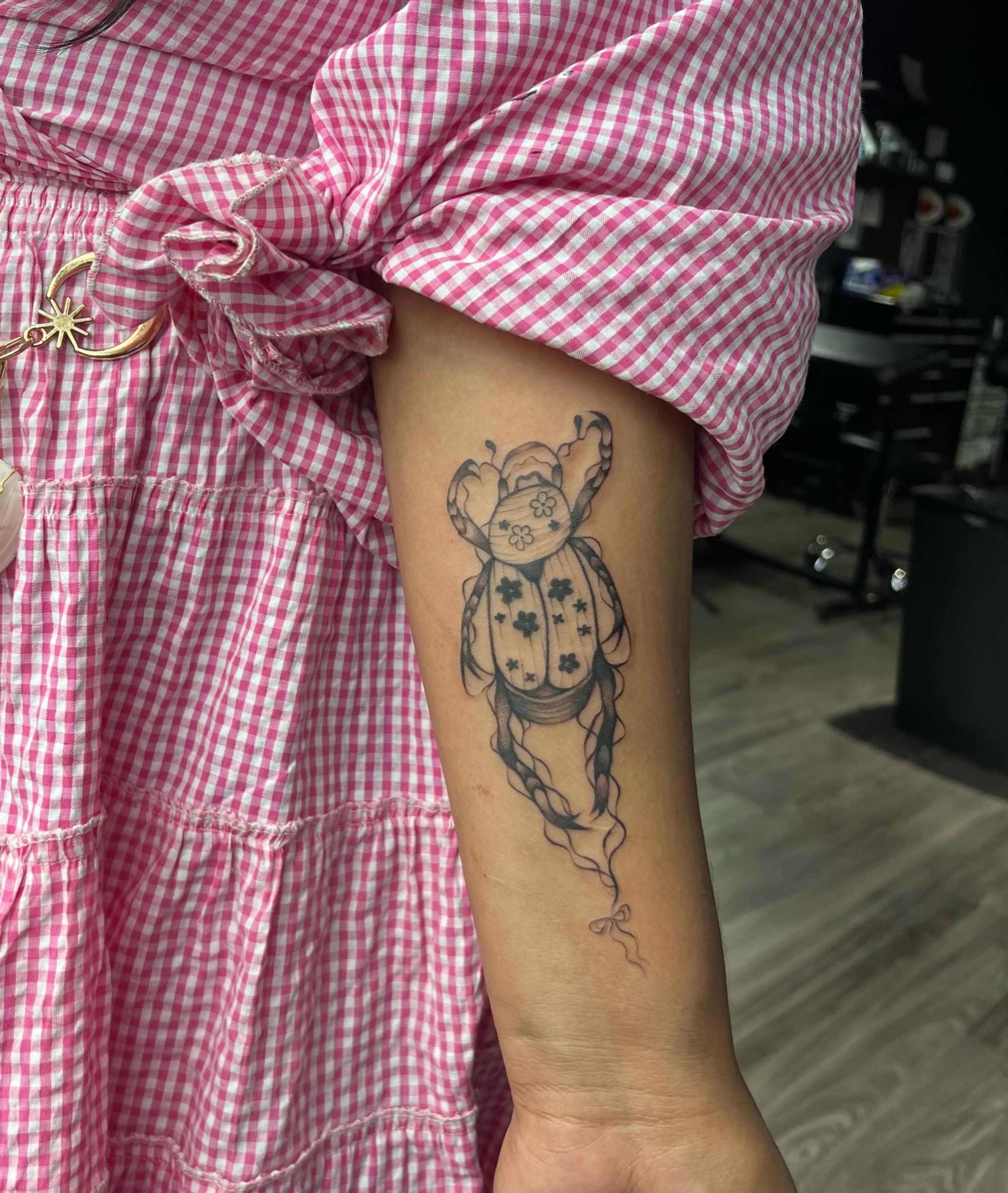Tattoo by @hhhtattoo__ — black_and_grey