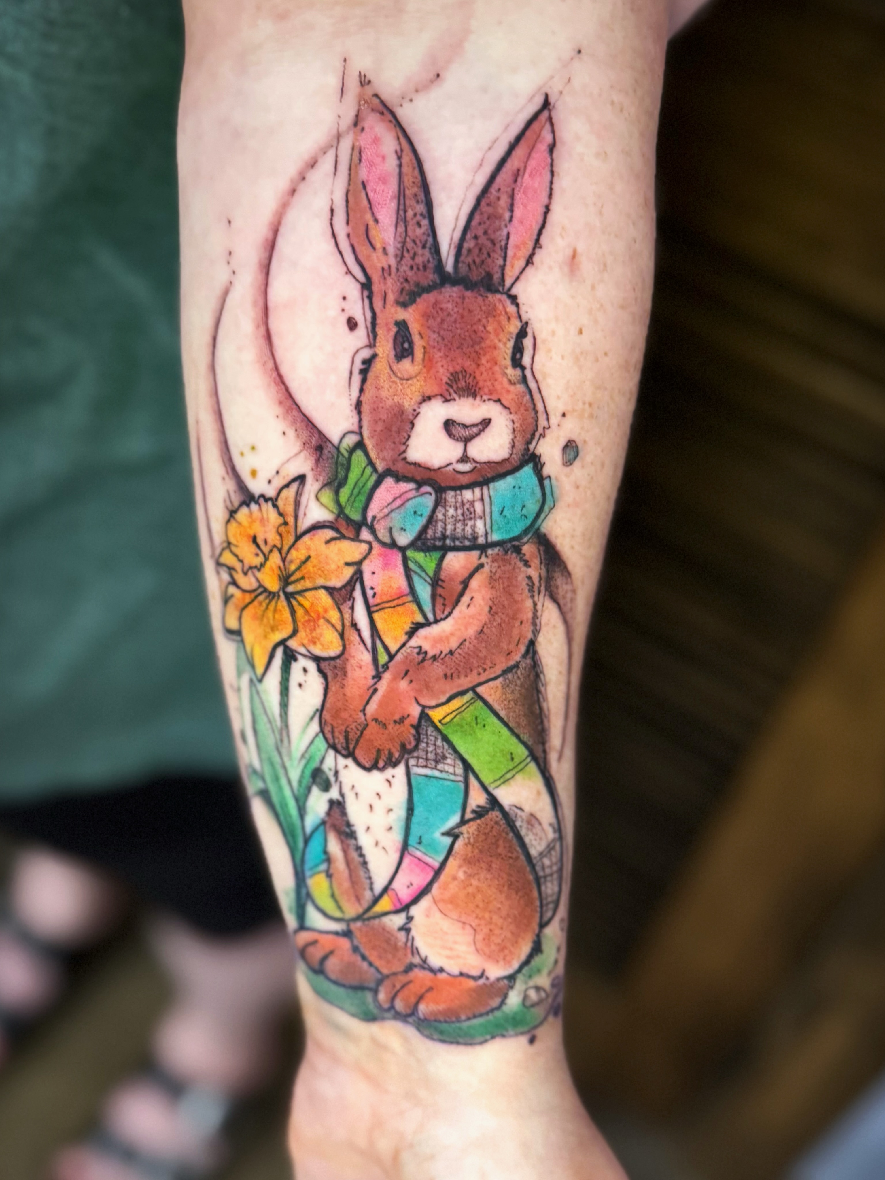 Tattoo by @jenniferedge — watercolor