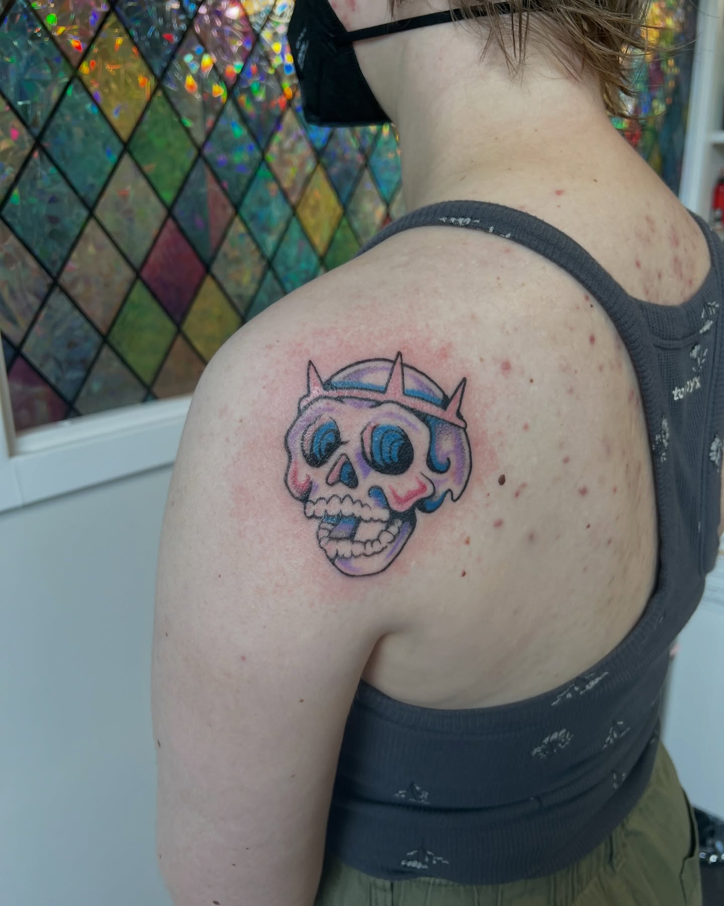 Tattoo by @rachelradiant — dotwork