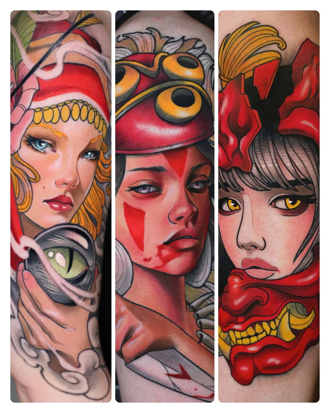 Tattoo by @lorenzolopezart — neo_traditional, realism