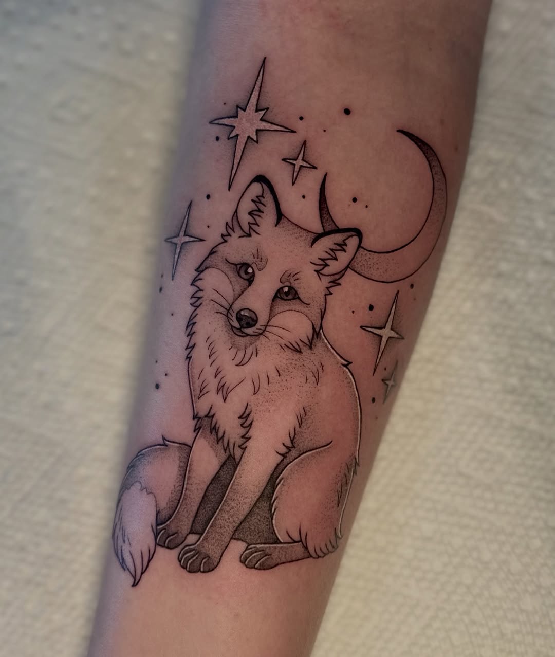Tattoo by @ghost_art_tattoos — fine_line, dotwork