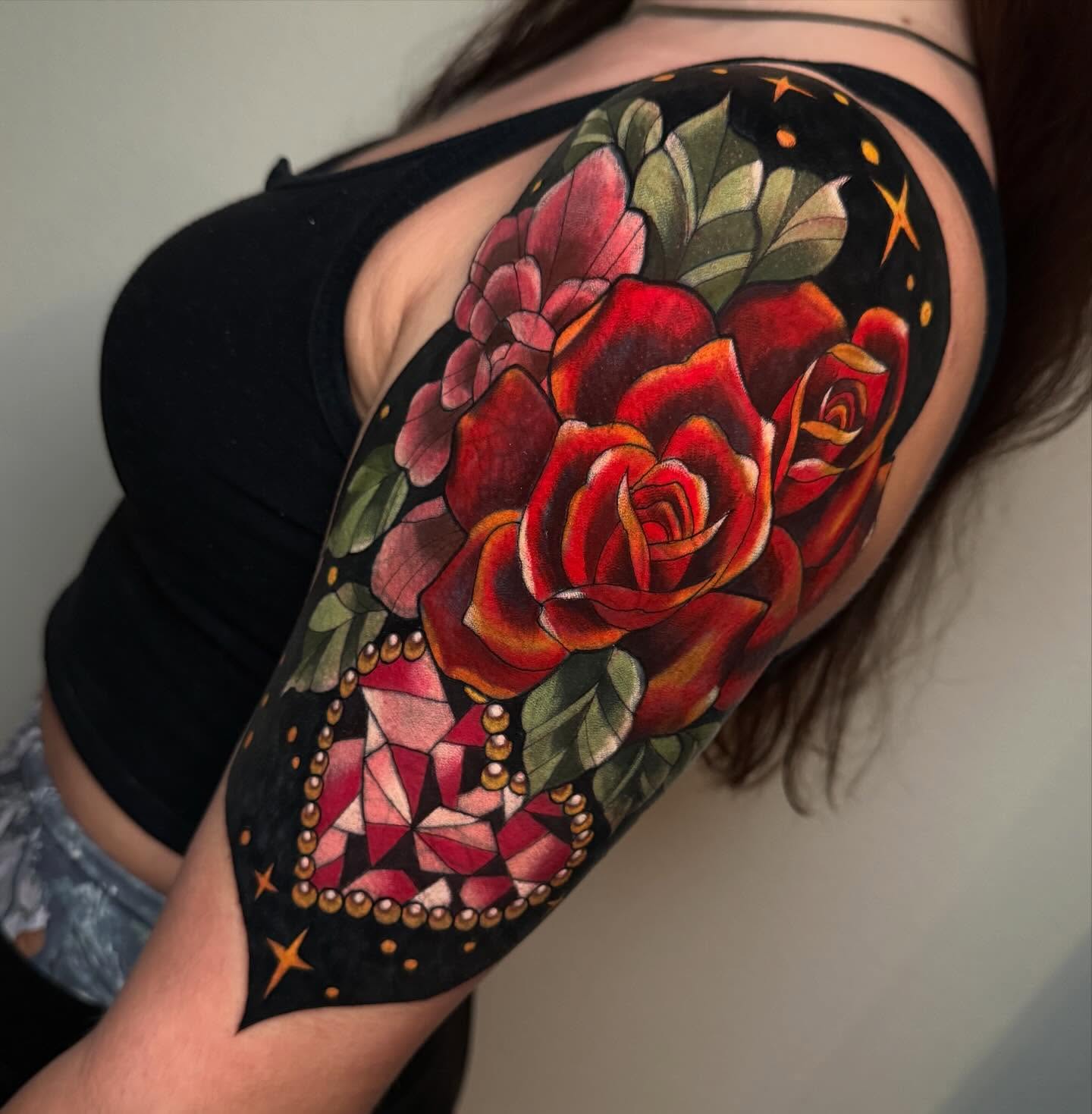 Tattoo by @aislynleigh — dotwork, realism