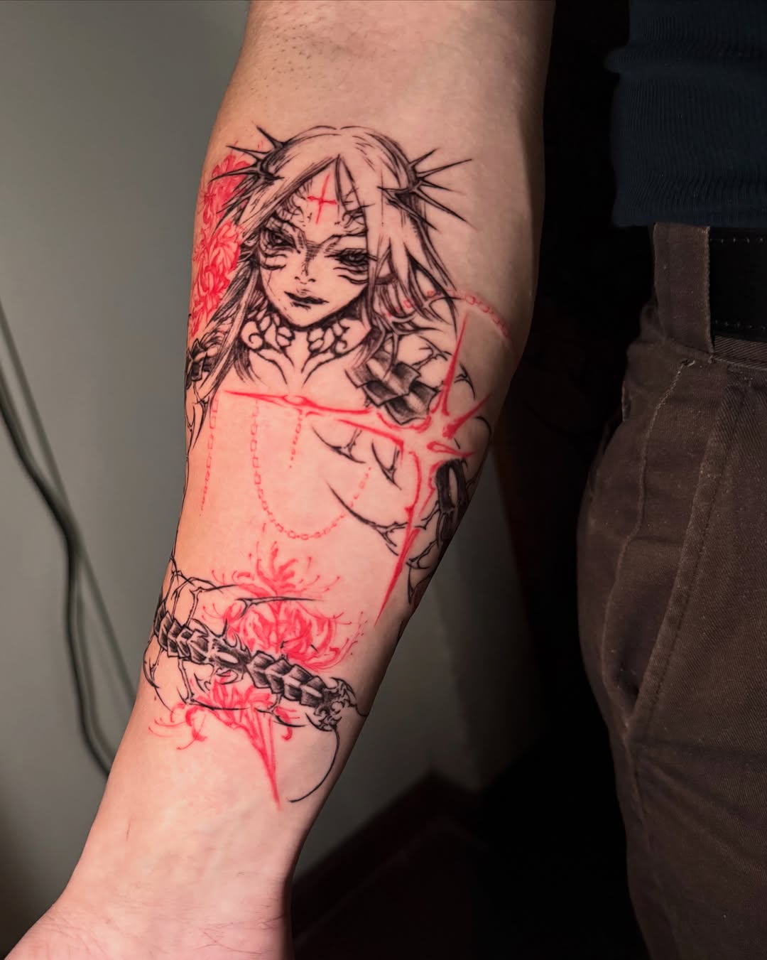 Tattoo by @geetat7 — illustrative, trash_polka