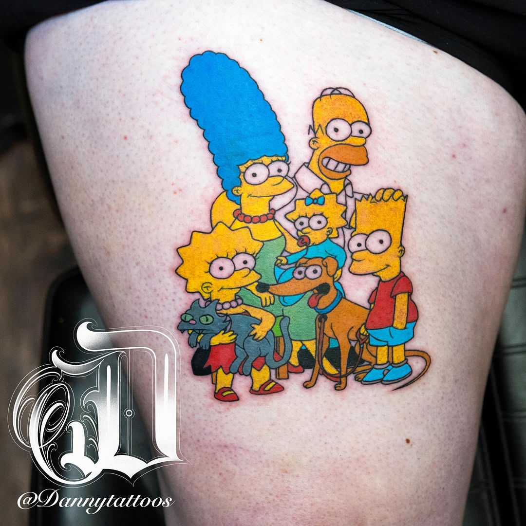 Tattoo by @dannytattoos โ new_school