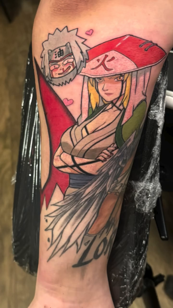 Tattoo by @goulish.tattoos — anime