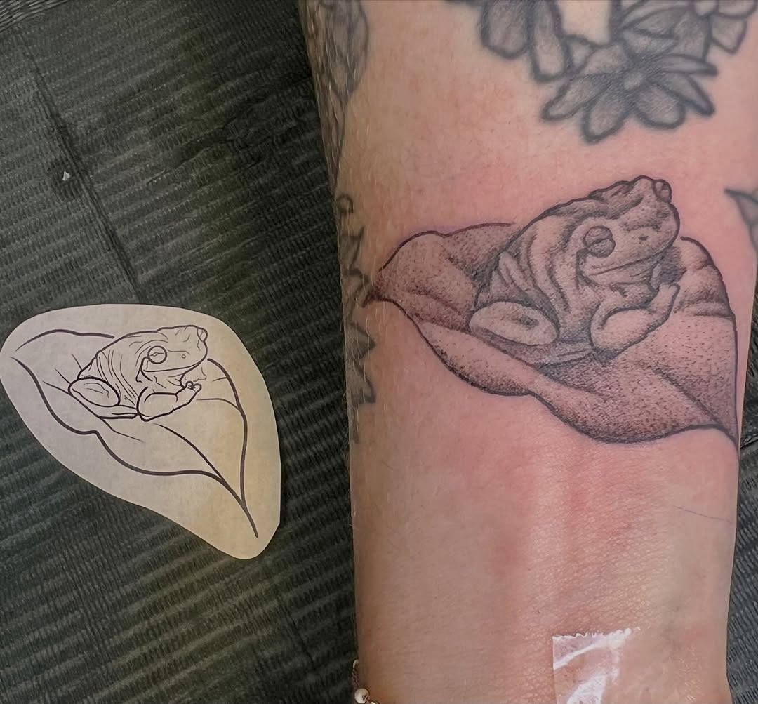 Tattoo by @danimcbaytattoos — realism, dotwork