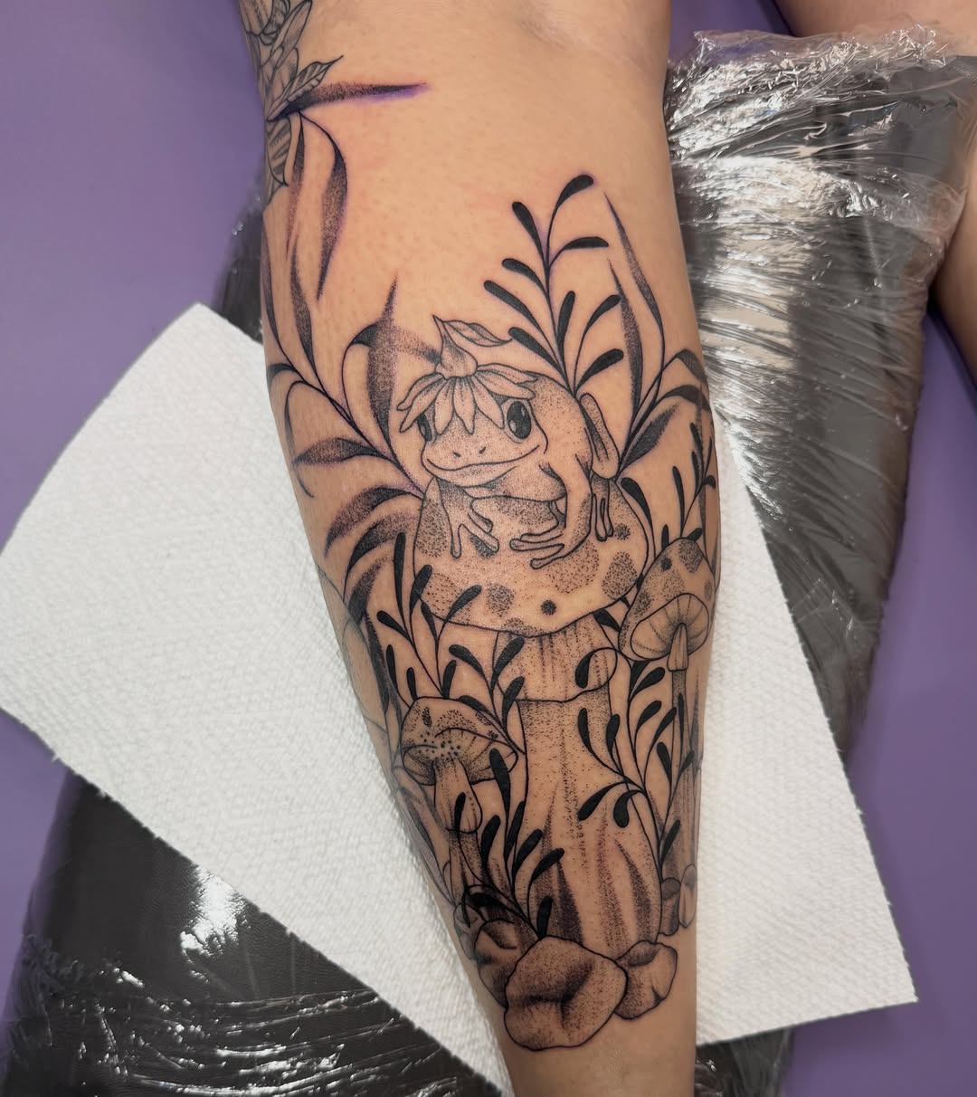 Tattoo by @tattyabbs_ โ dotwork, illustrative
