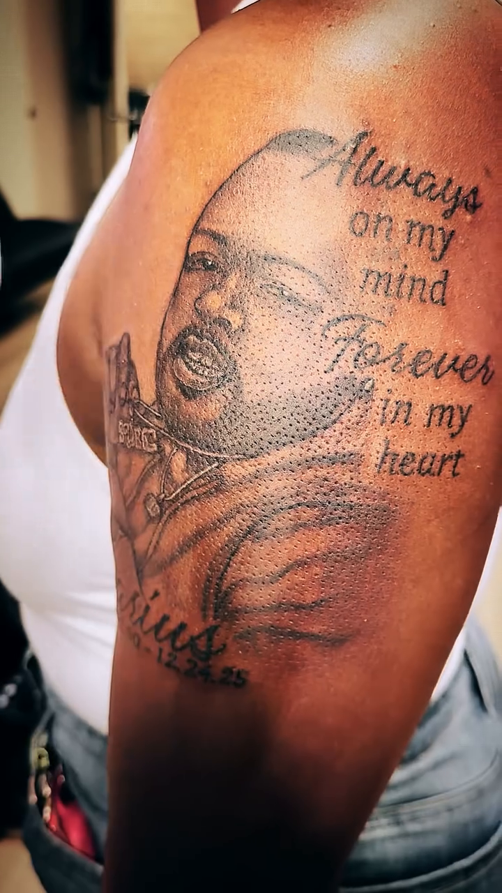 Tattoo by @tattedby_nat — realism, black_and_grey