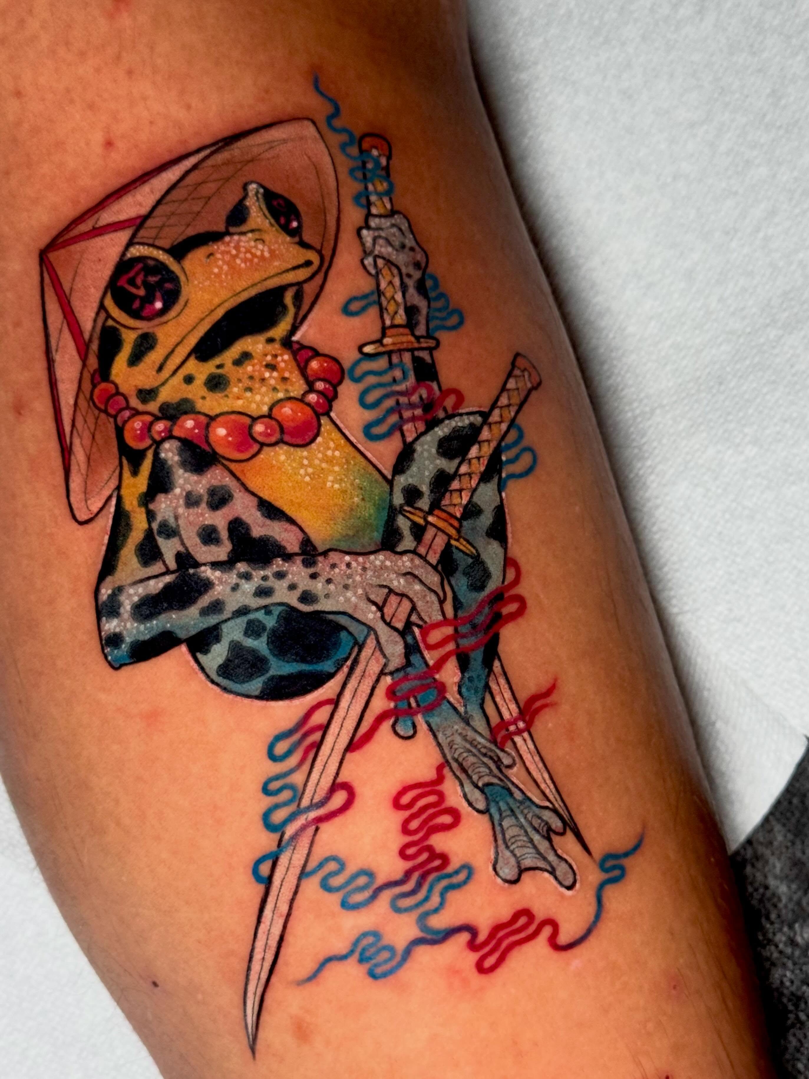 Tattoo by @abi.does.tattoos β new_school, illustrative