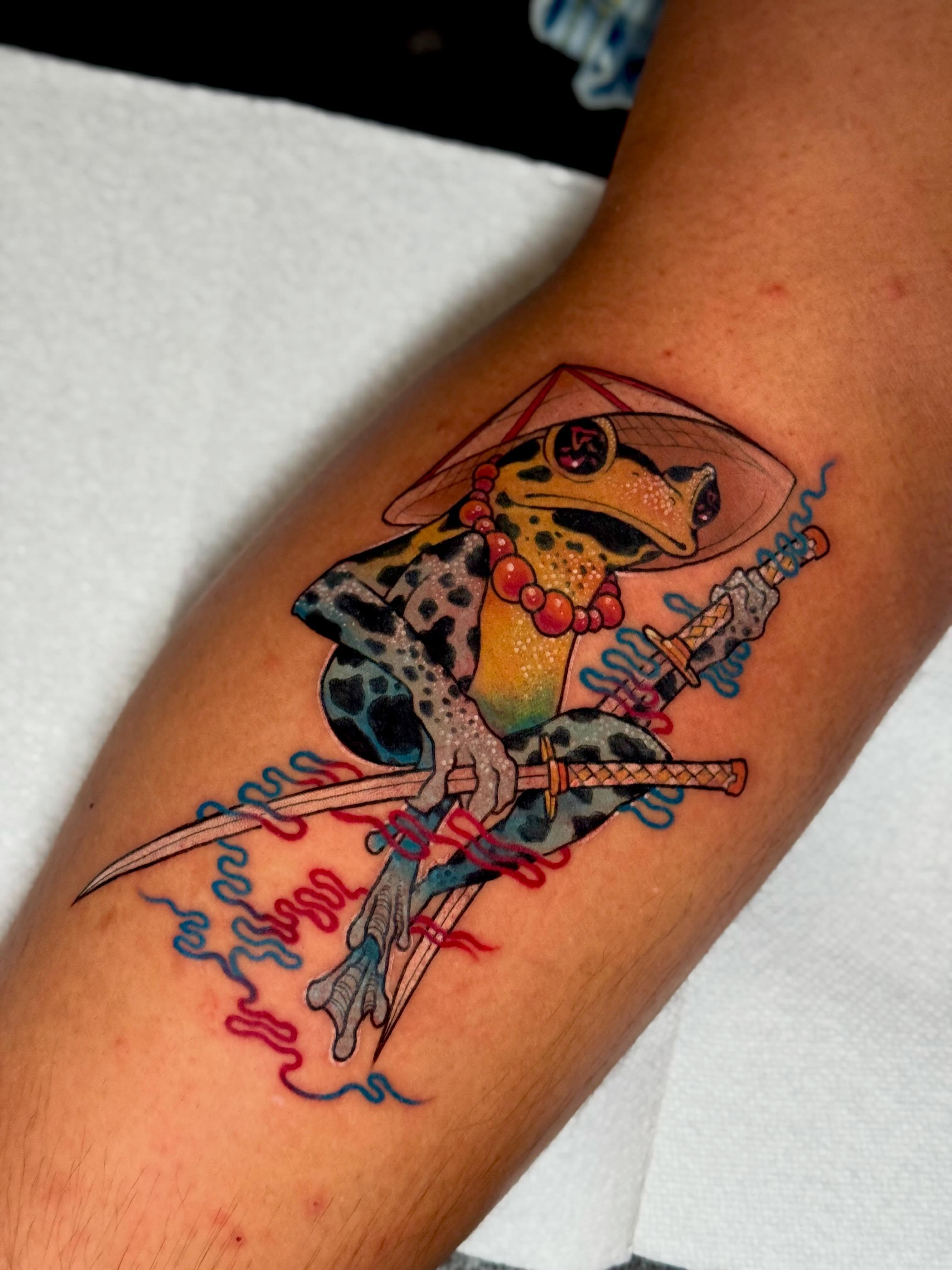 Tattoo by @abi.does.tattoos β new_school, illustrative